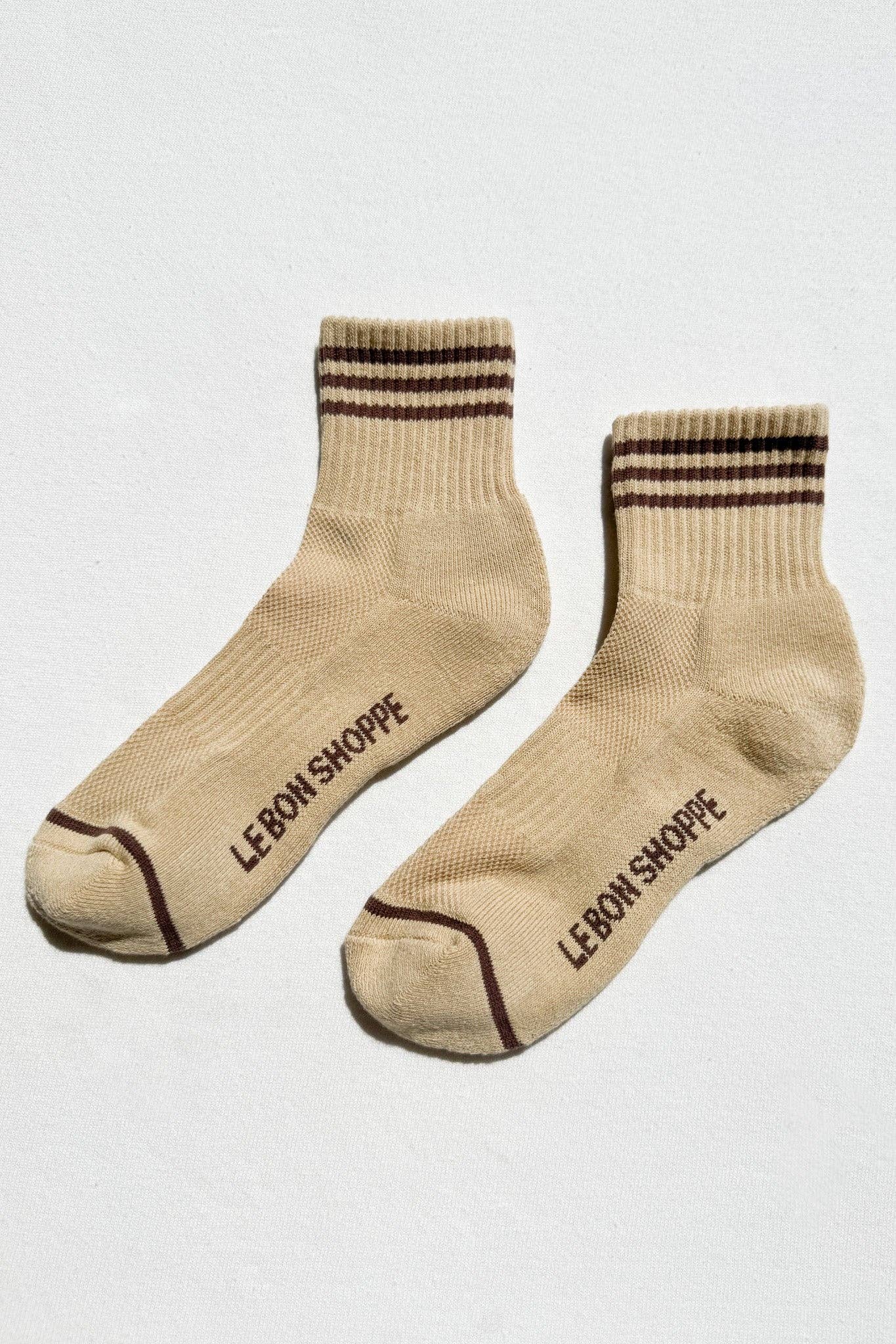 Le Bon Shoppe Girlfriend Socks - Leche