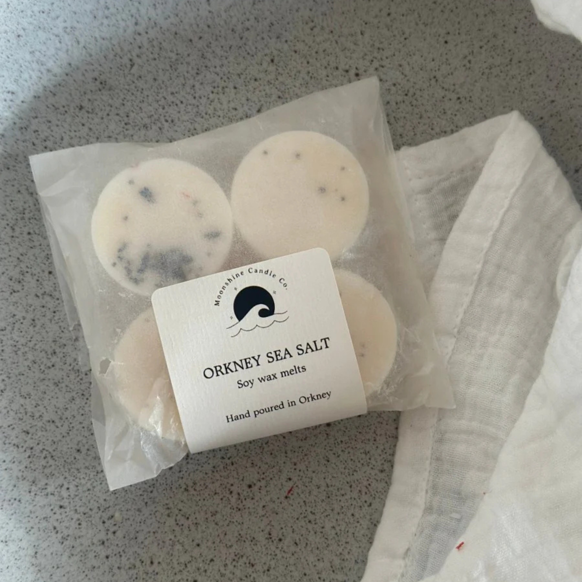 Orkney Sea Salt Luxury Vegan Soy Wax Melts Made in Scotland
