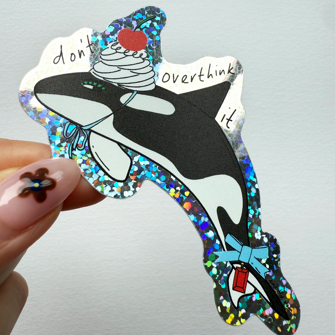 Whale Vinyl Sticker