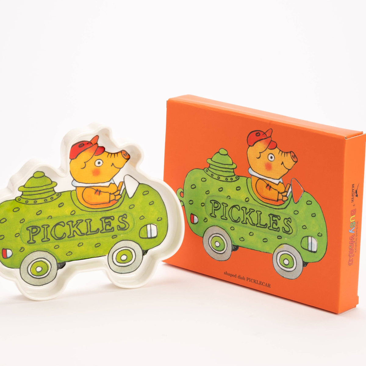 Magpie x Richard Scarry Picklecar shaped tray, photo 2