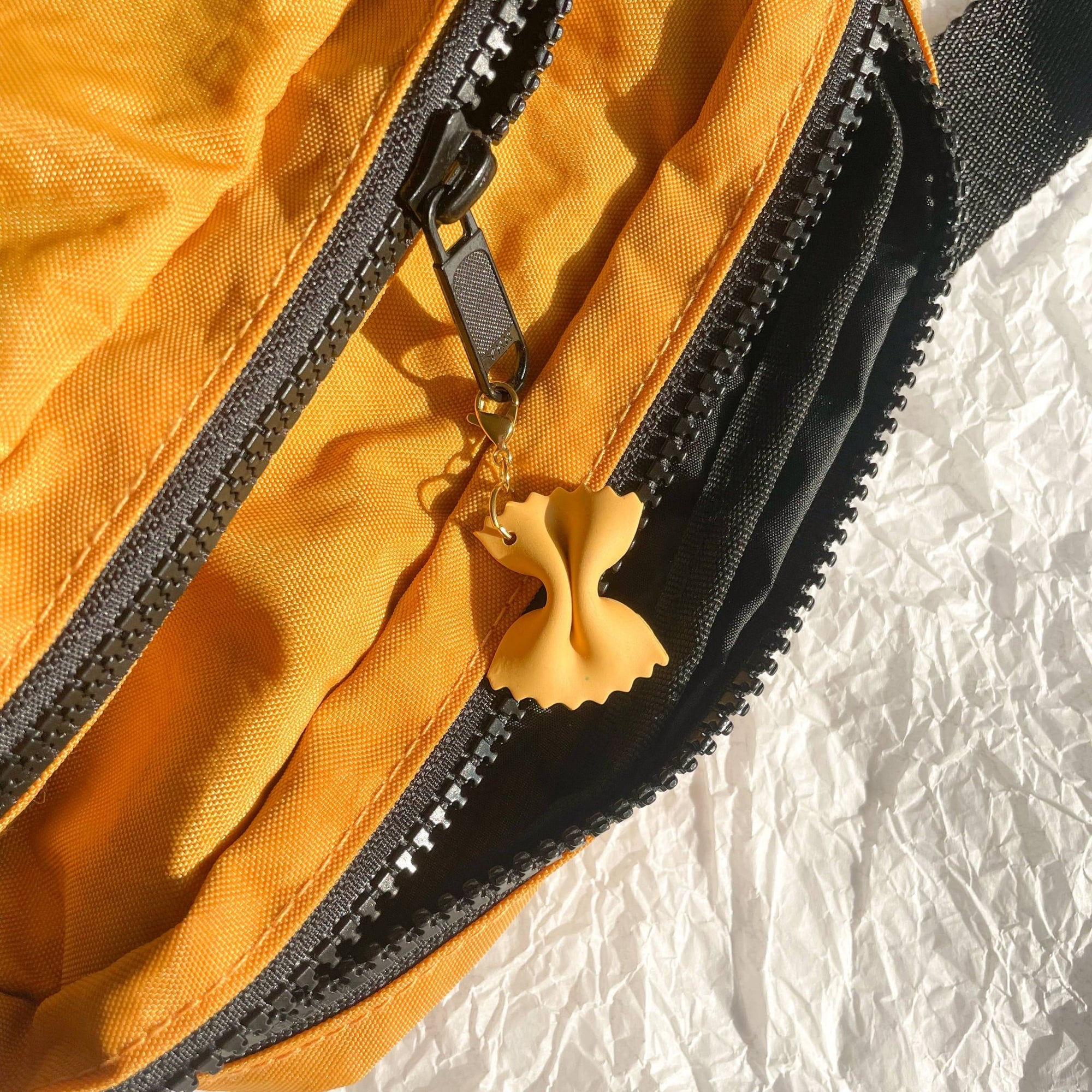 Farfalle Bow Tie Pasta Bag Charm - Bold Blossom Shop Modern Love Store Glasgow