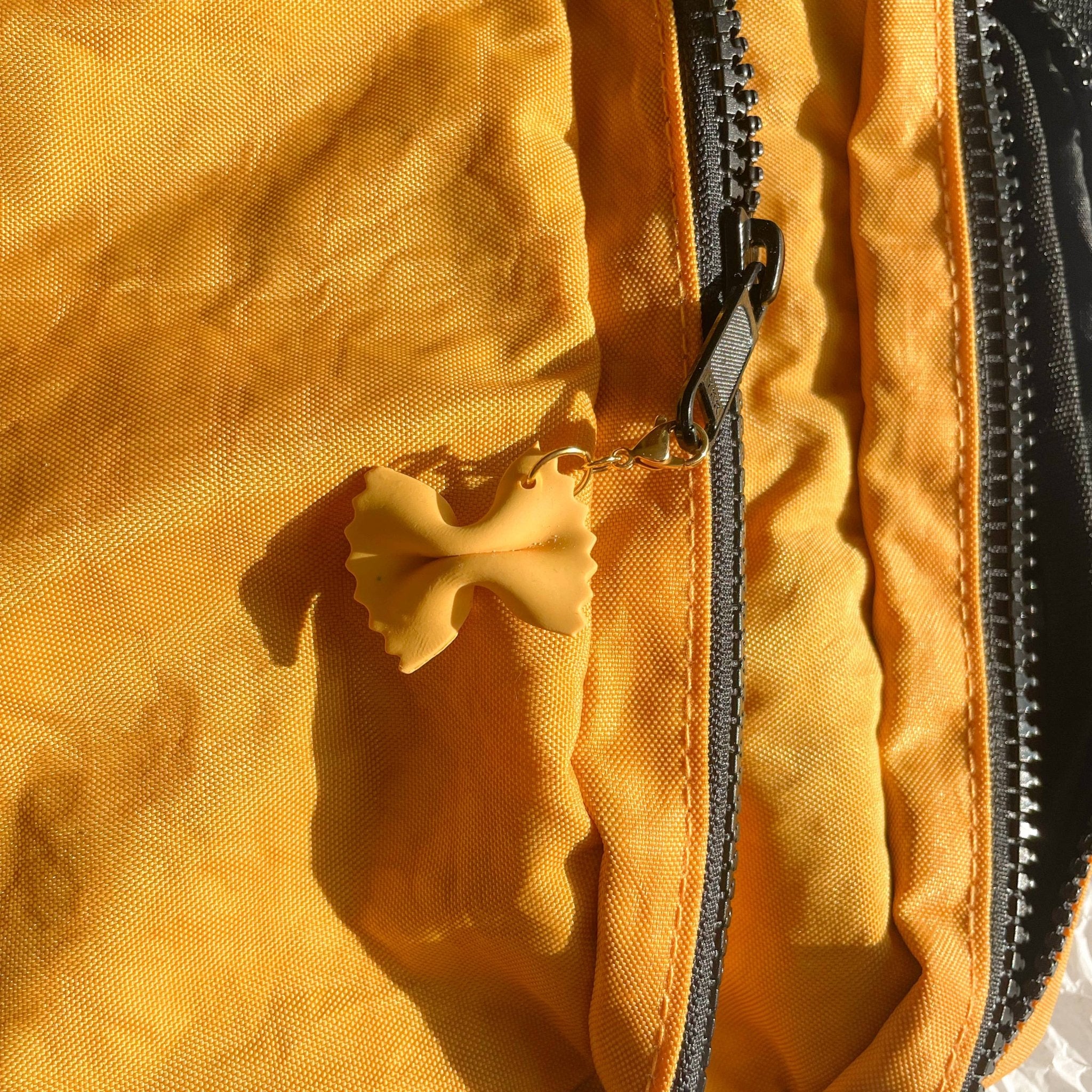 Farfalle Bow Tie Pasta Bag Charm - Bold Blossom Shop Modern Love Store Glasgow