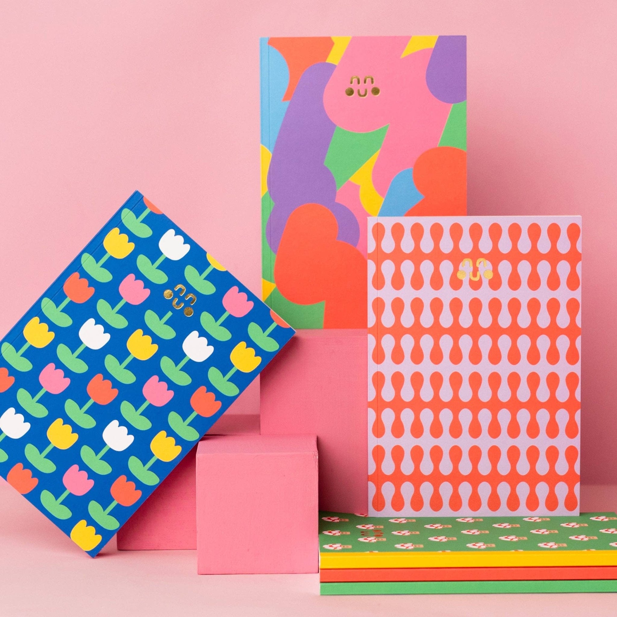 Farfalle Pasta Notebooks | Cute Stationery | Luxury Journals - Studio Boketto Modern Love Store Glasgow