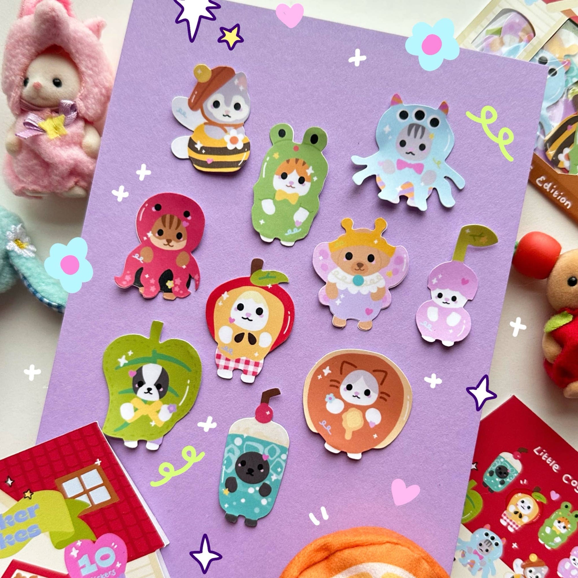Costume Critter Sticker Flakes