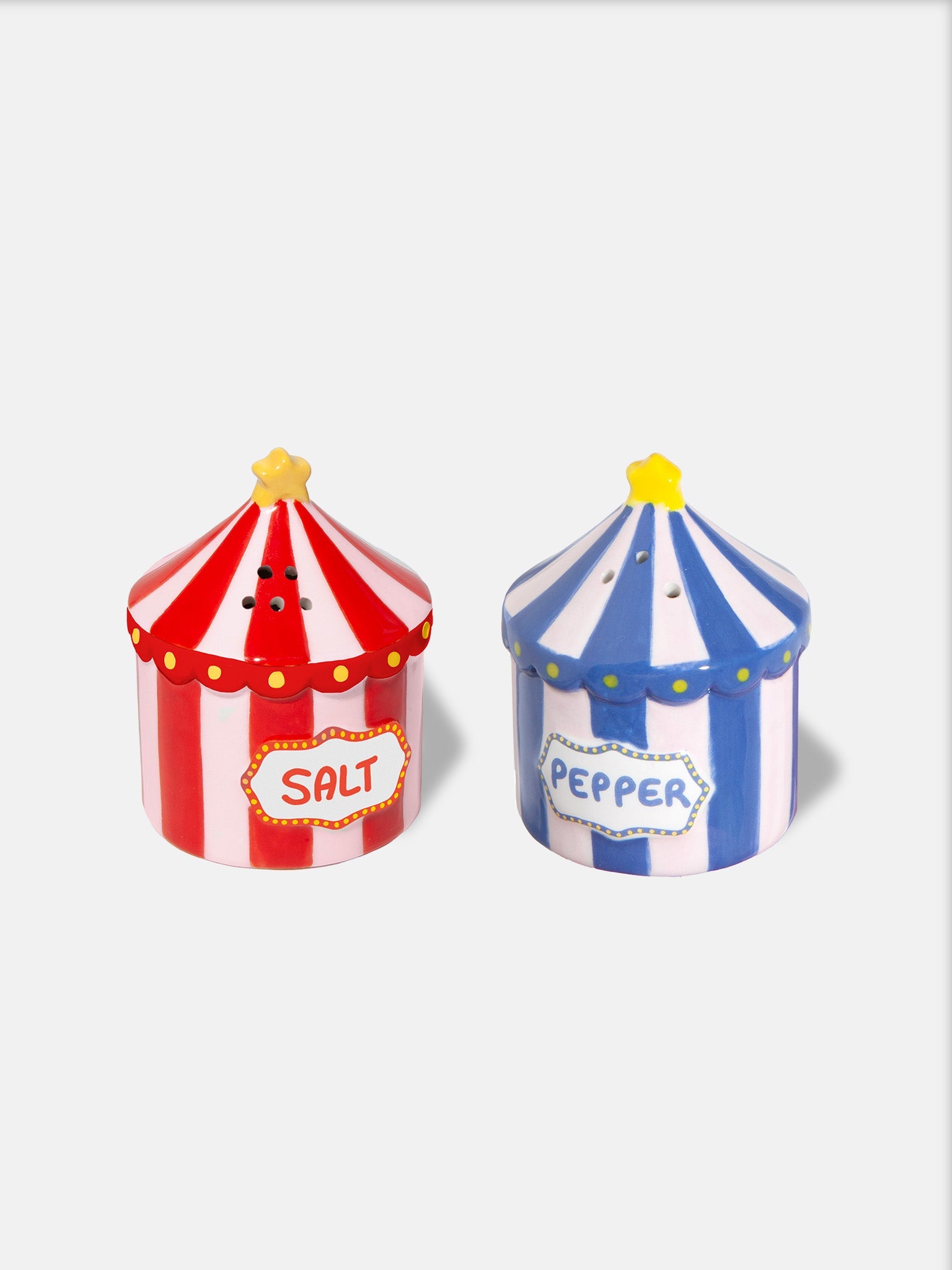 Funfair Salt and Pepper Shakers - salt and pepper Doiy Design Modern Love Store Glasgow