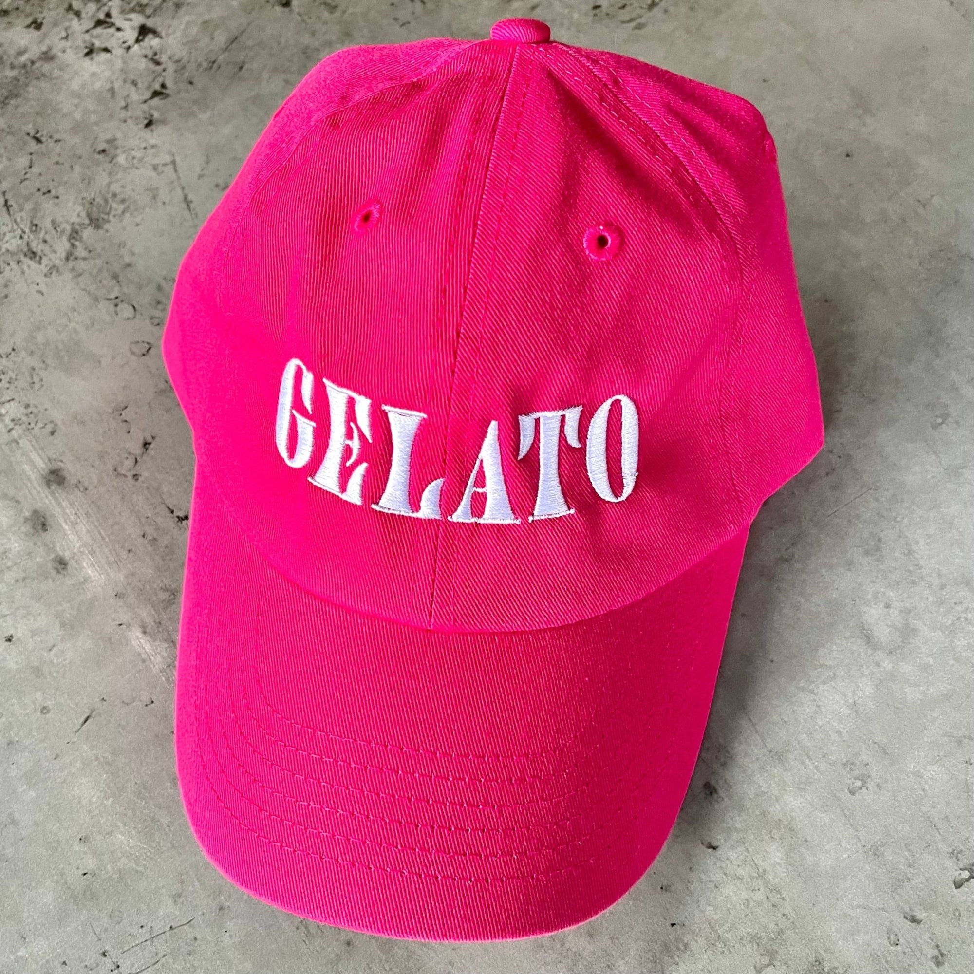 Gelato Baseball Cap - The Silver Spider Modern Love Store Glasgow
