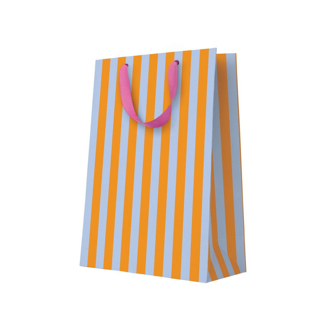Orange and Blue Large Gift Bag - gift bag Ohh Deer UK + EU Modern Love Store Glasgow