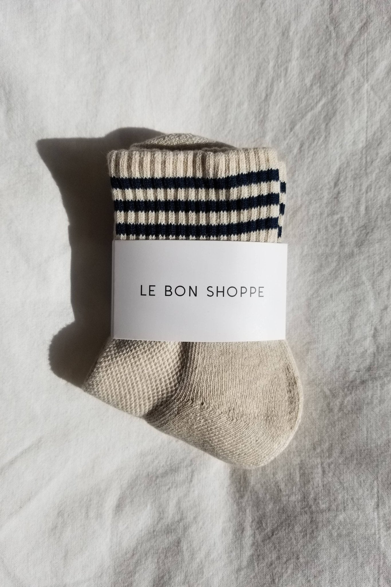 Girlfriend Socks: Bright Grey - Le Bon Shoppe Modern Love Store Glasgow
