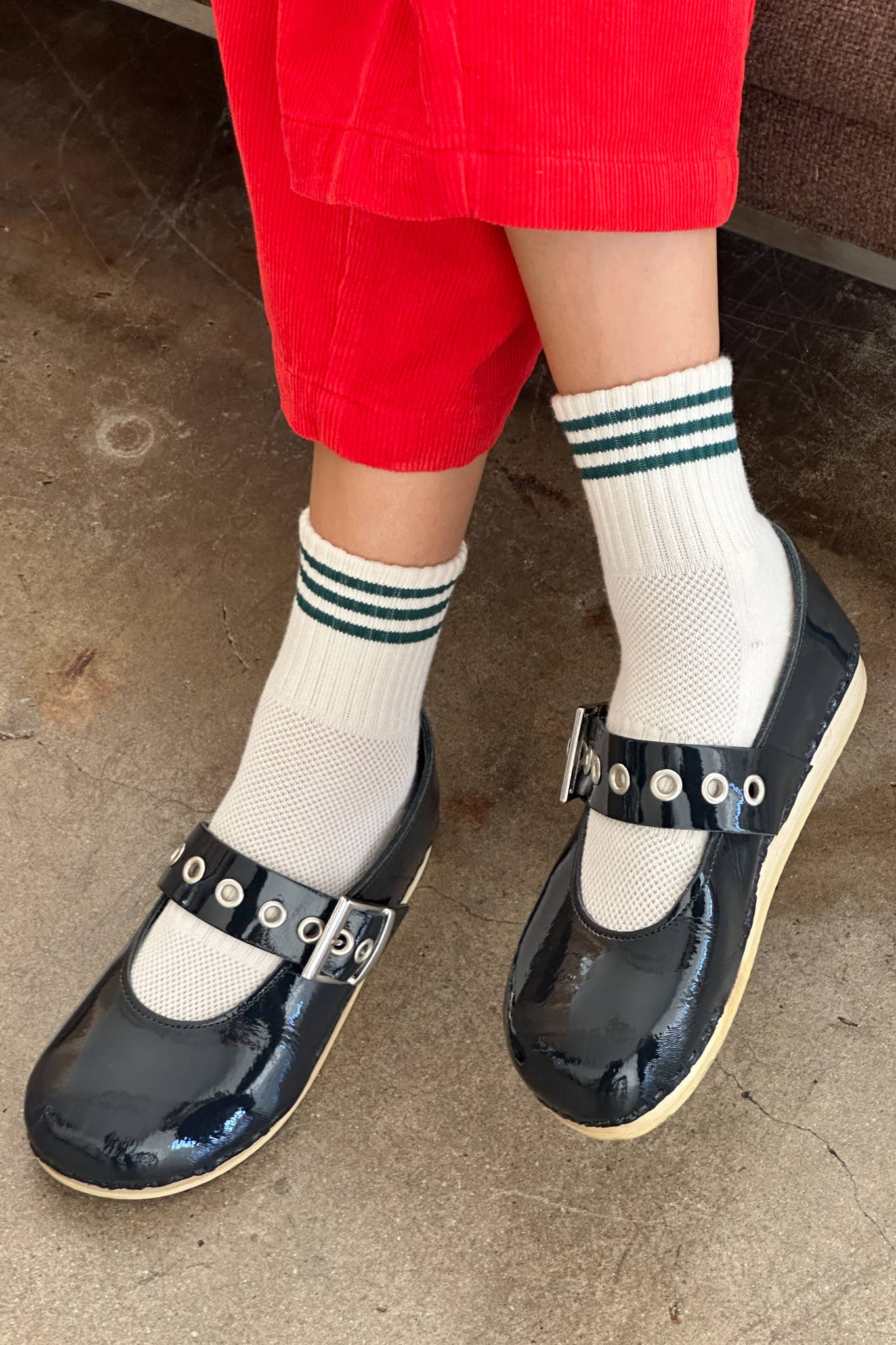 Girlfriend Socks: Hunter Green - Le Bon Shoppe Modern Love Store Glasgow