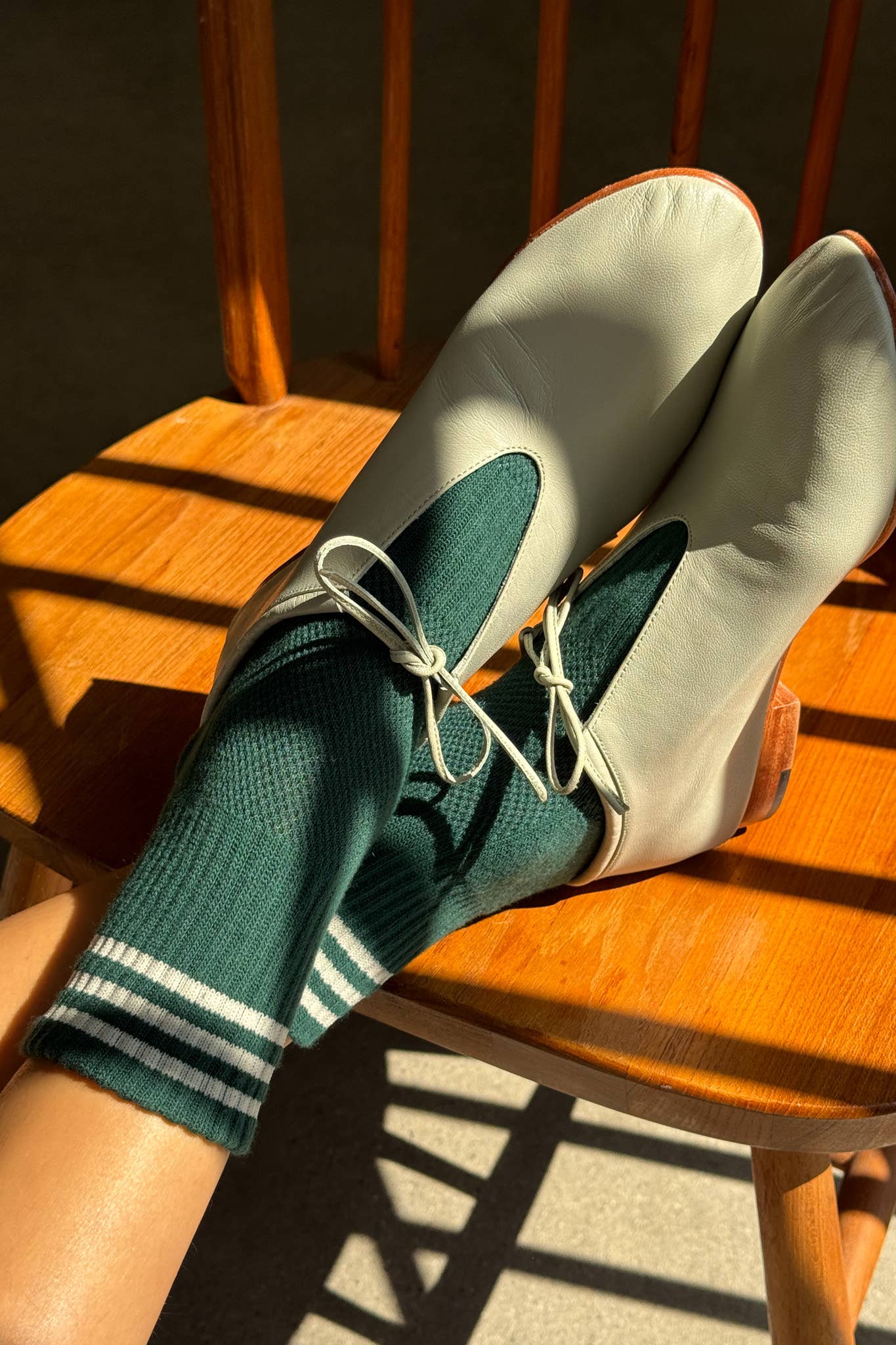 Girlfriend Socks: Hunter Green - Le Bon Shoppe Modern Love Store Glasgow