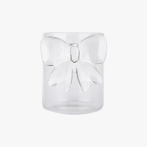 Bow Tumblers - Clear - Glasses Lepel Club Modern Love Store