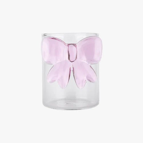Bow Tumblers - Pink - Glasses Lepel Club Modern Love Store