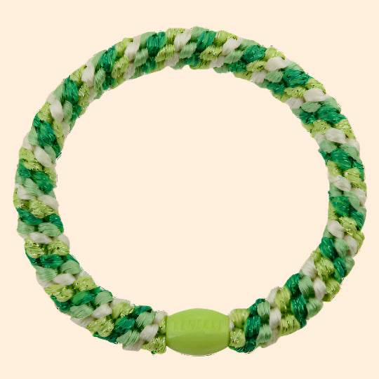 KKnekki Hair Bobble Mix Grass Green Glitter