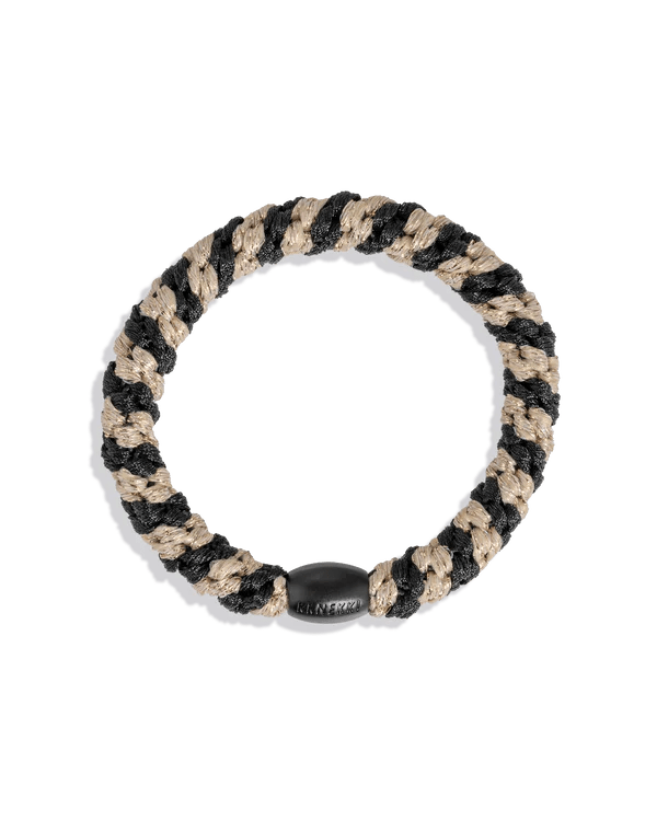 KKNEKKI Black and Glitter Beige Hair Bobble - hair clip kknekki Modern Love Store