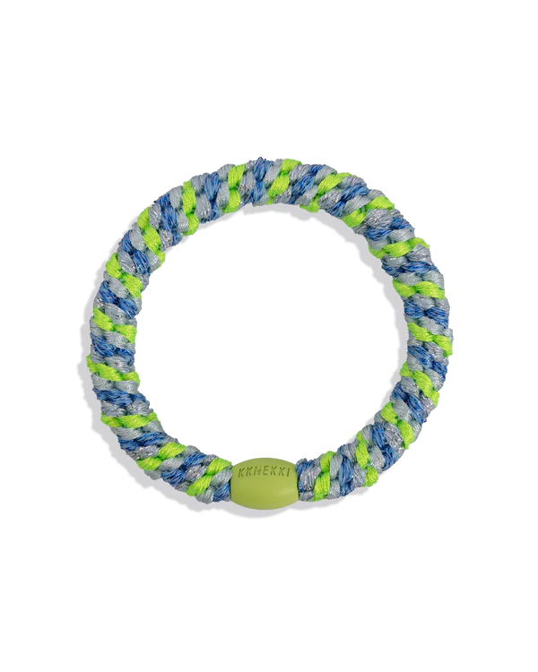 KKNEKKI Mix Blue Neon Green Hair Bobble - hair clip kknekki Modern Love Store