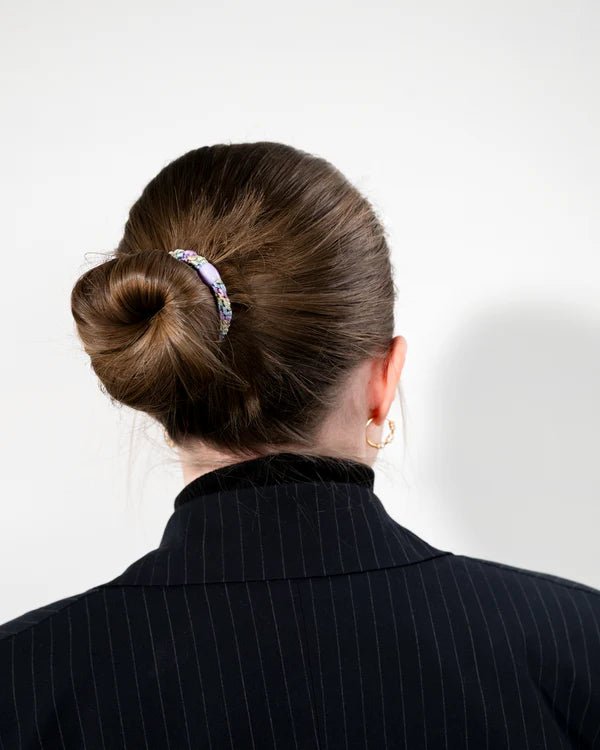 KKNEKKI Mix Lavender Seablue Glitter Hair Bobble - hair clip kknekki Modern Love Store