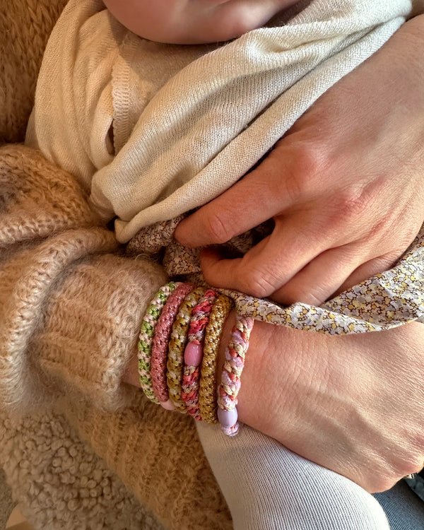 KKNEKKI Mix Raspberry - Pomerant Hair Bobble - hair clip kknekki Modern Love Store