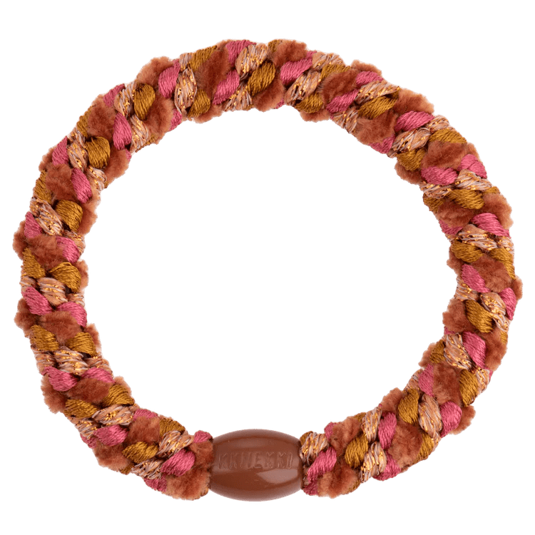 KKNEKKI Teracotta Rasberry Glitter Bobble - hair clip kknekki Modern Love Store