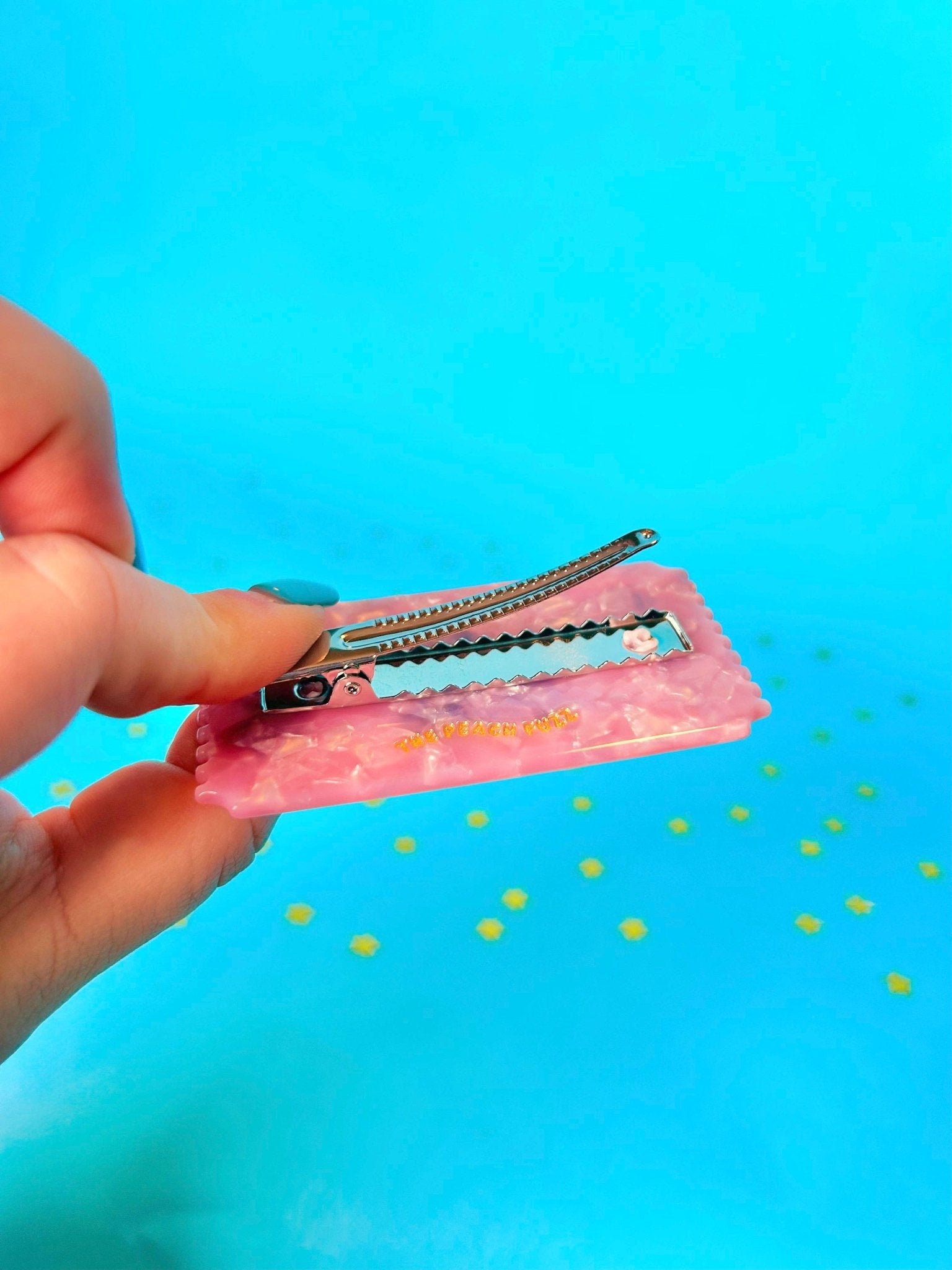 Ticket Hair Clip - hair clip The Peach Fuzz Modern Love Store Glasgow