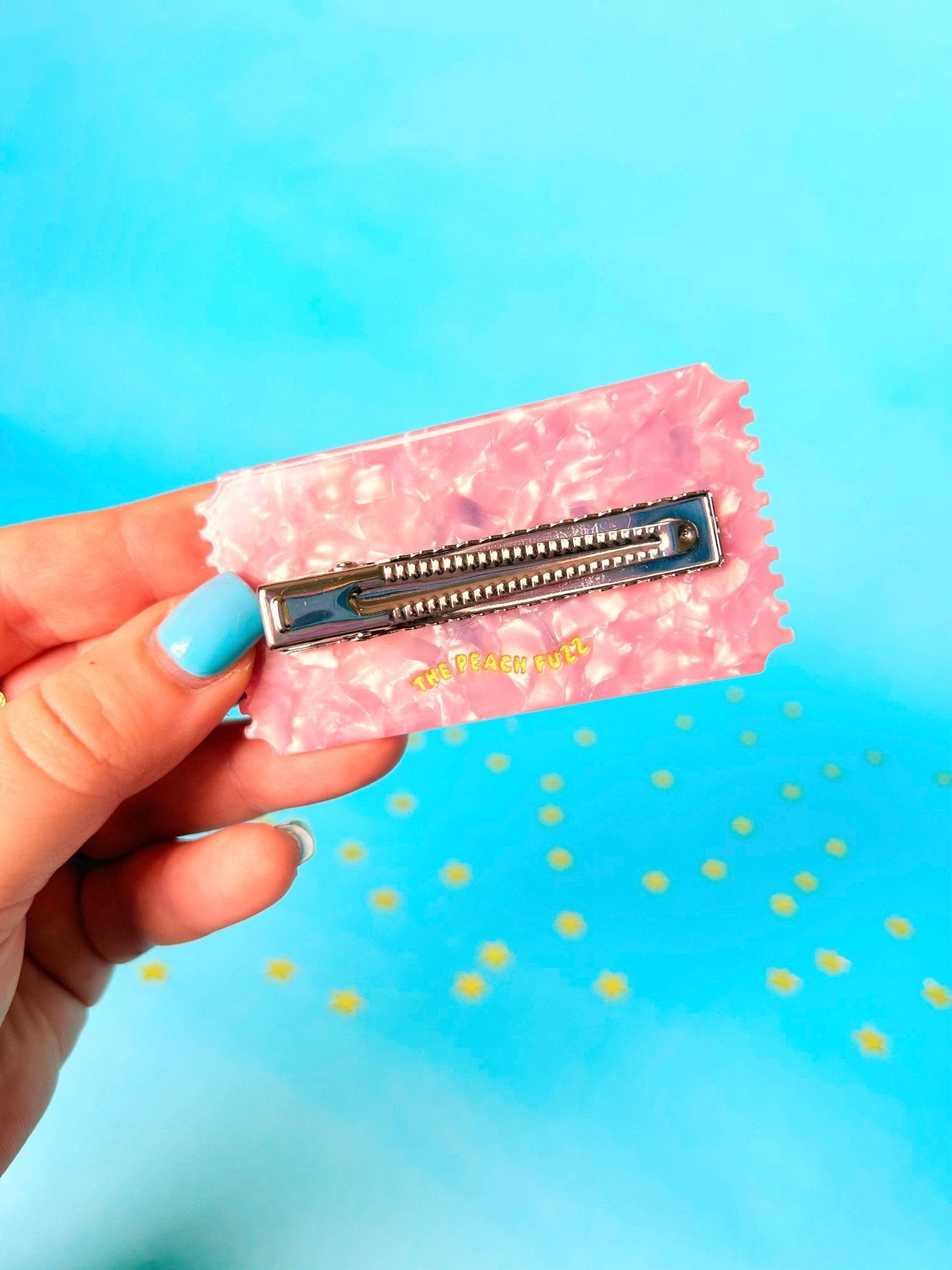 Ticket Hair Clip - hair clip The Peach Fuzz Modern Love Store Glasgow