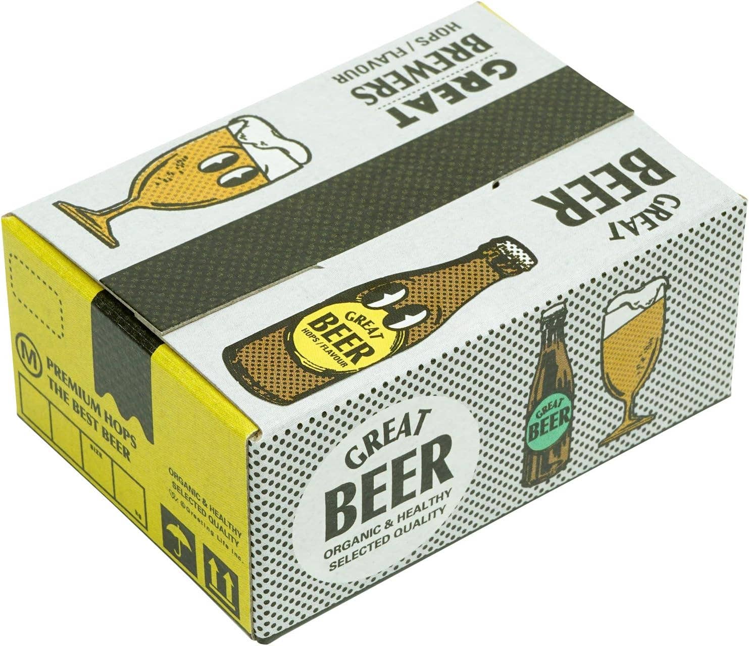 Hako Sticker Beer - Greeting Life America Modern Love Store Glasgow