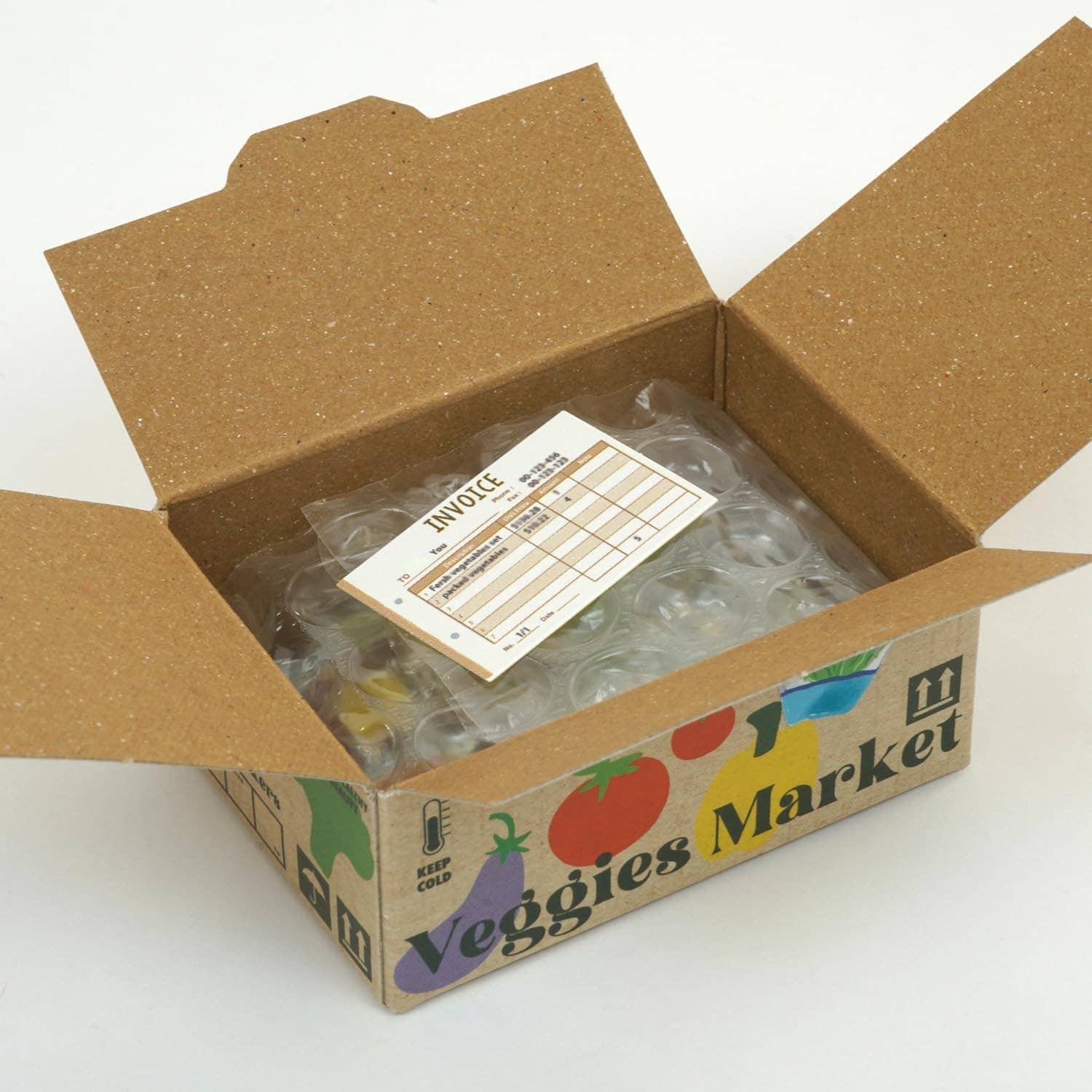 Hako Sticker Vegetables - Greeting Life America Modern Love Store Glasgow