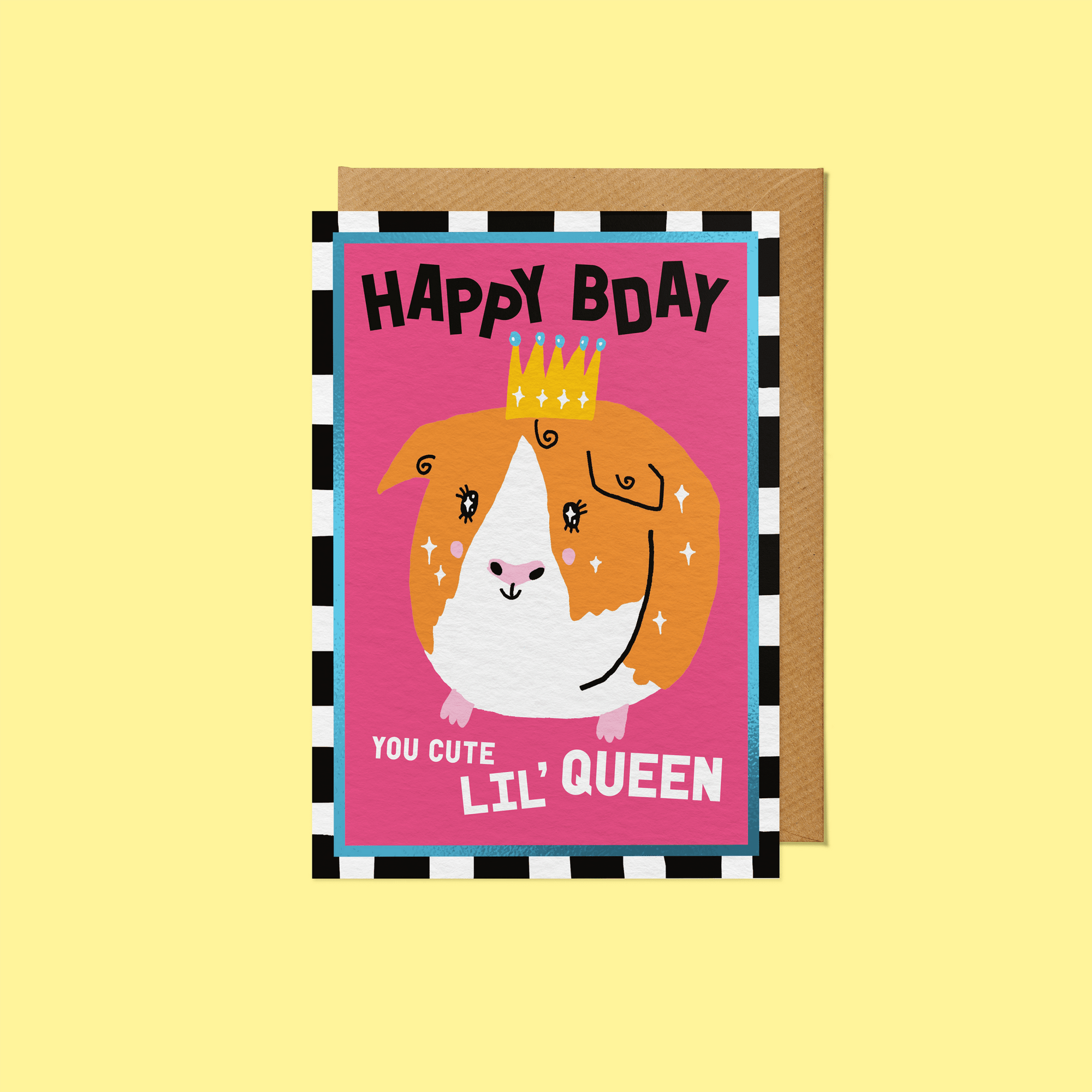 Happy Birthday, Cute 'Lil' Queen - SANDERS DE ROEPER Modern Love Store Glasgow