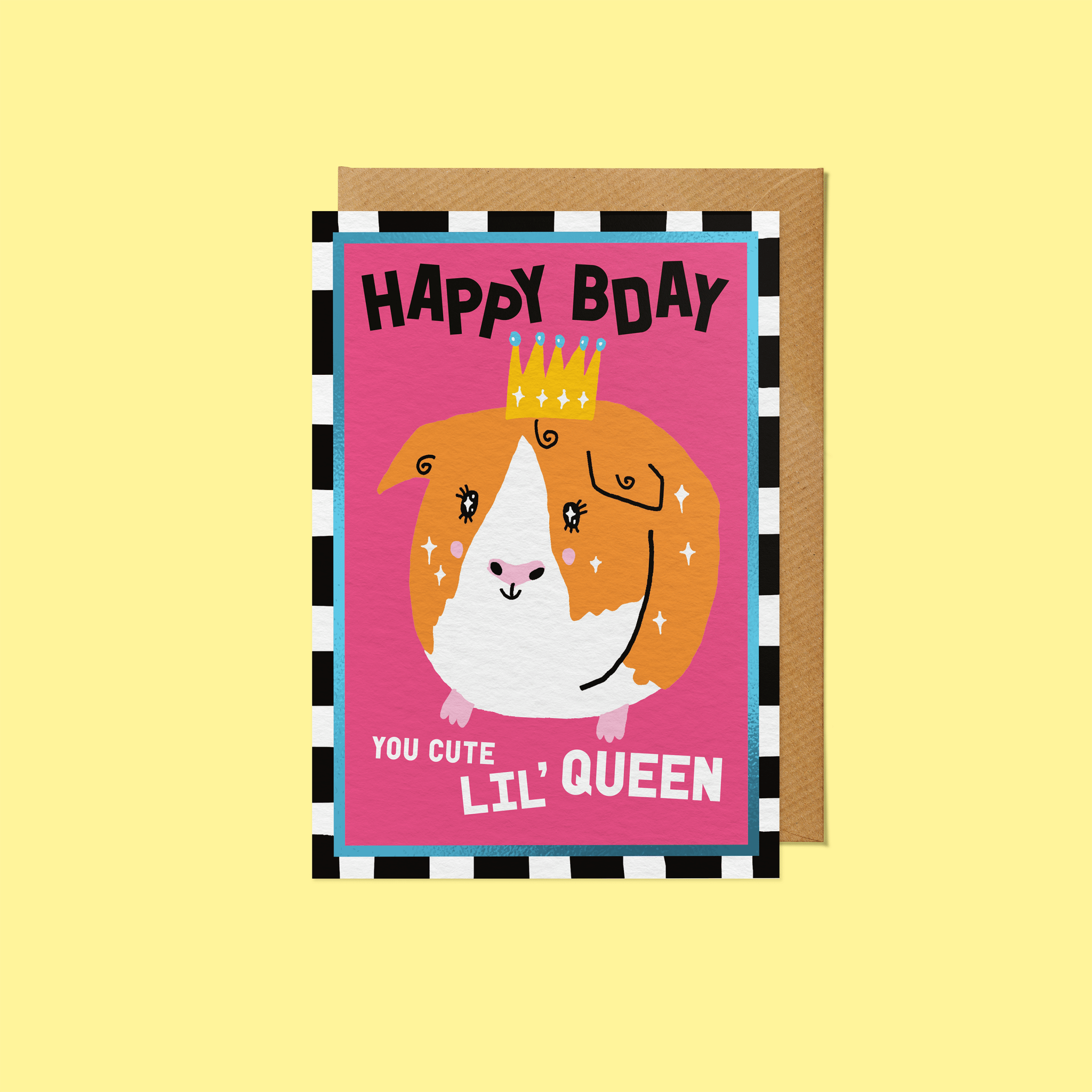 Happy Birthday, Cute 'Lil' Queen - SANDERS DE ROEPER Modern Love Store Glasgow