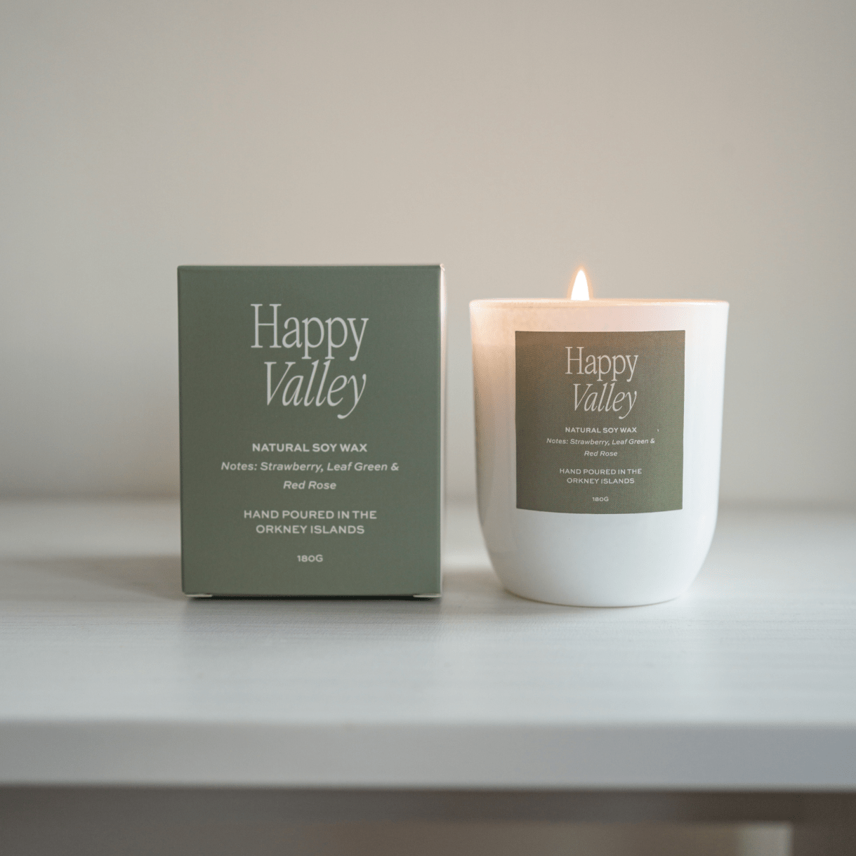 Happy Valley Soy Candle - Candles Moonshine Candle Co. Modern Love Store Glasgow