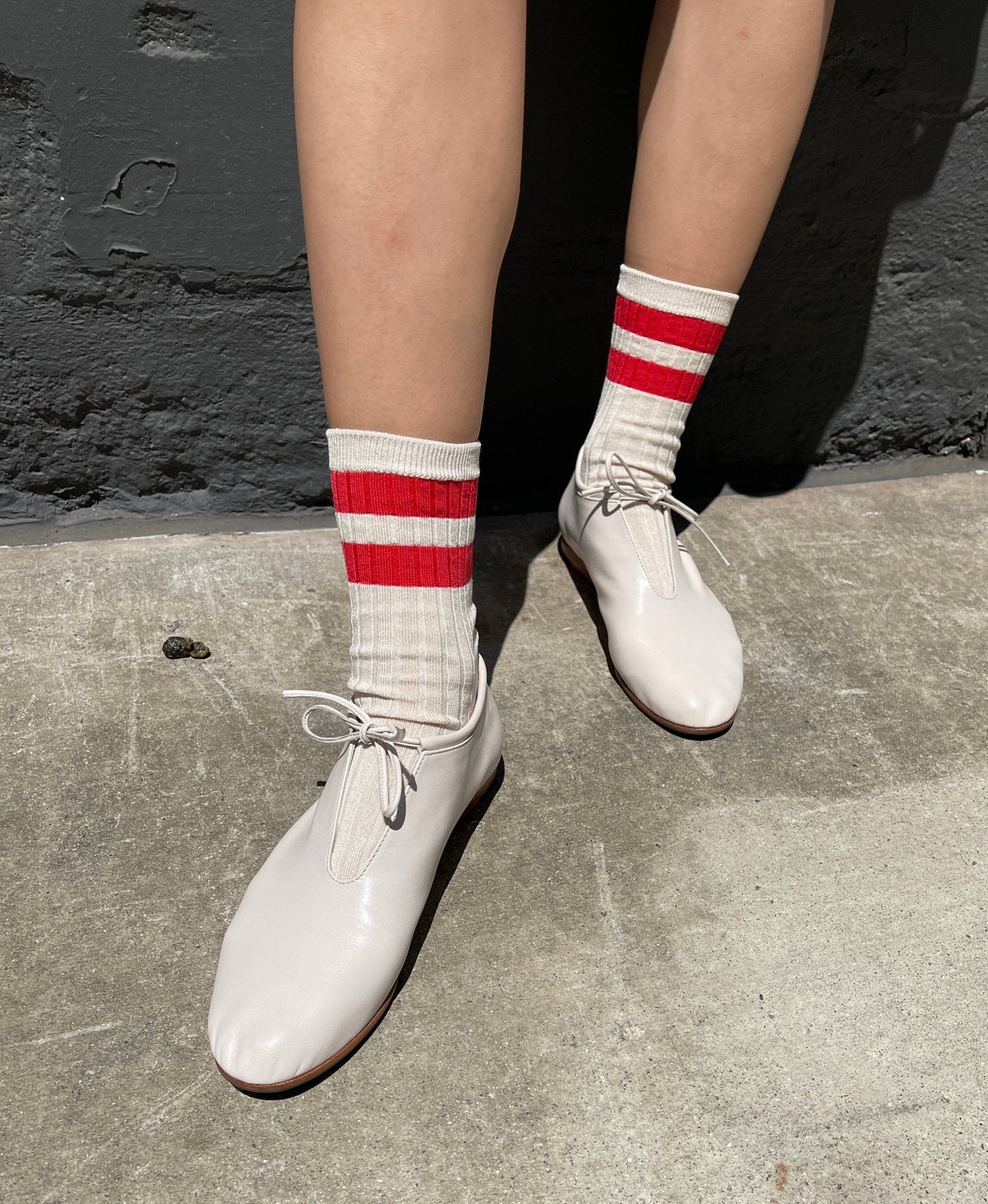 Her Socks - Varsity: Ube - Le Bon Shoppe Modern Love Store Glasgow