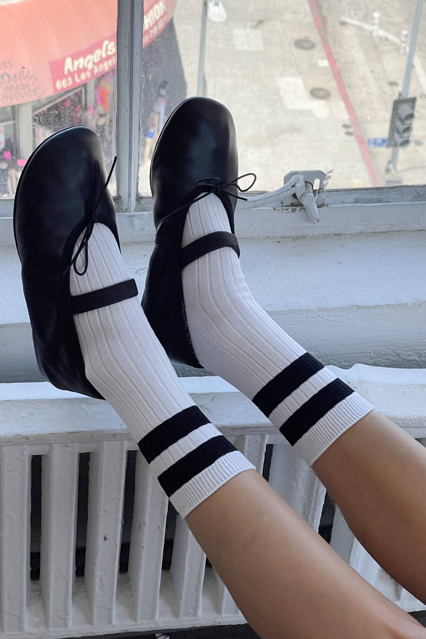 Her Socks - Varsity: Ube - Modern Love Store Glasgow