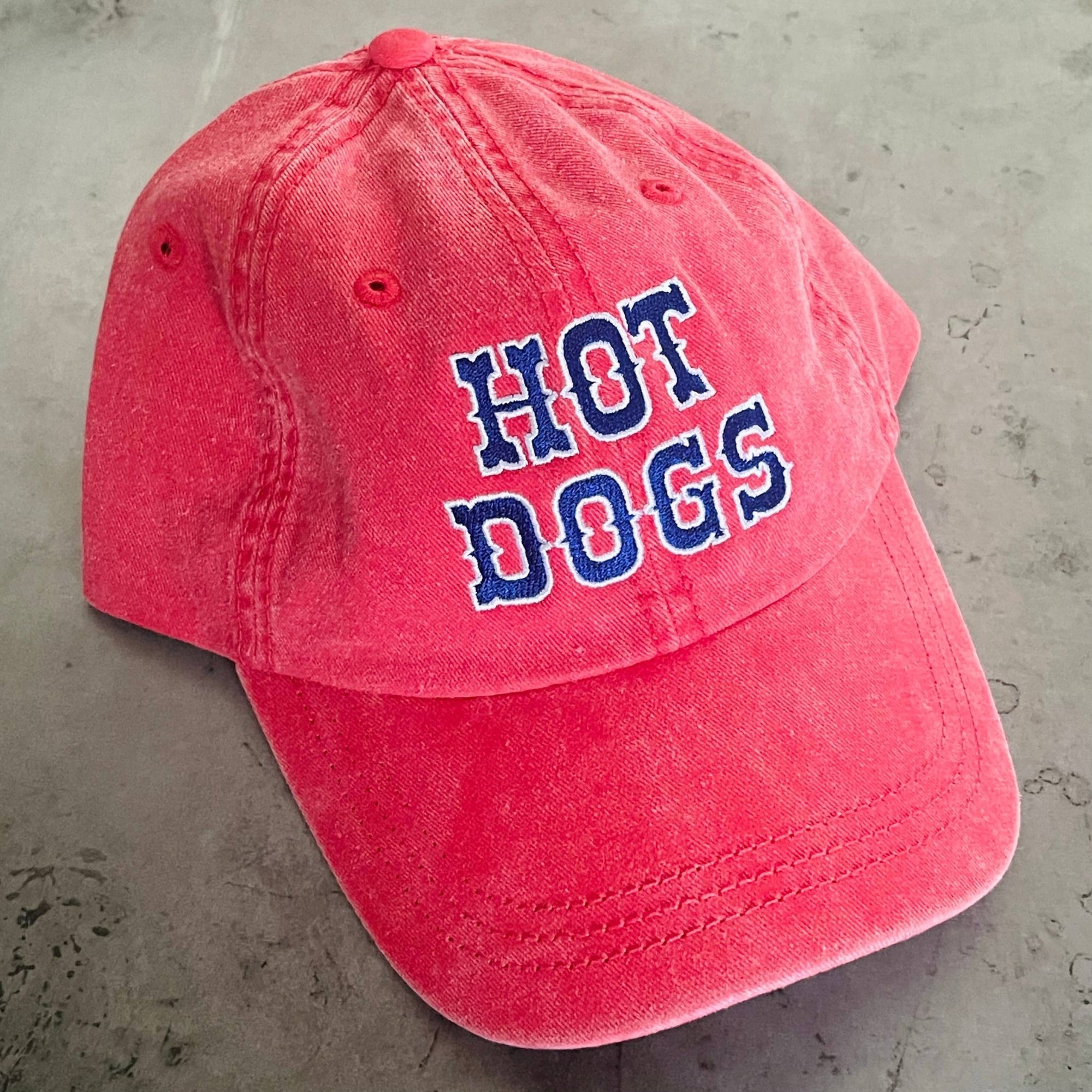 Hot Dog Baseball Cap - The Silver Spider Modern Love Store Glasgow