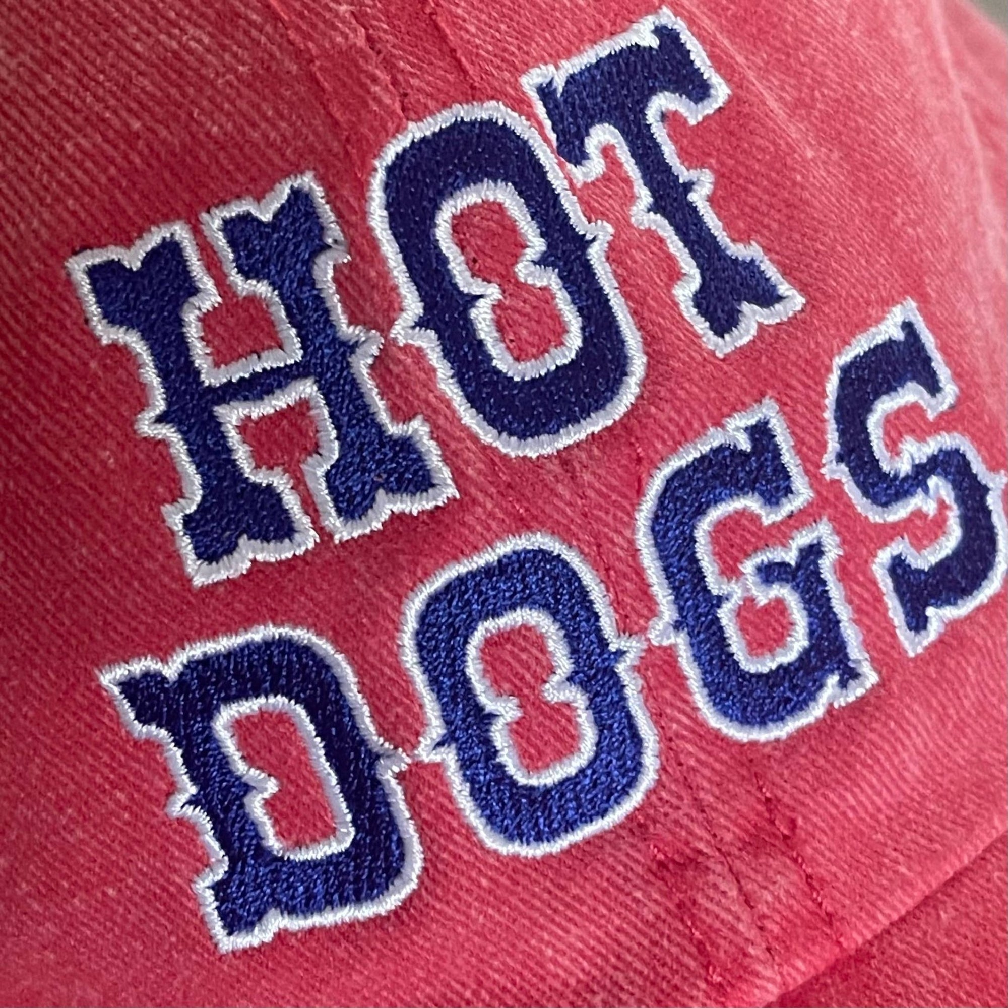 Hot Dog Baseball Cap - The Silver Spider Modern Love Store Glasgow