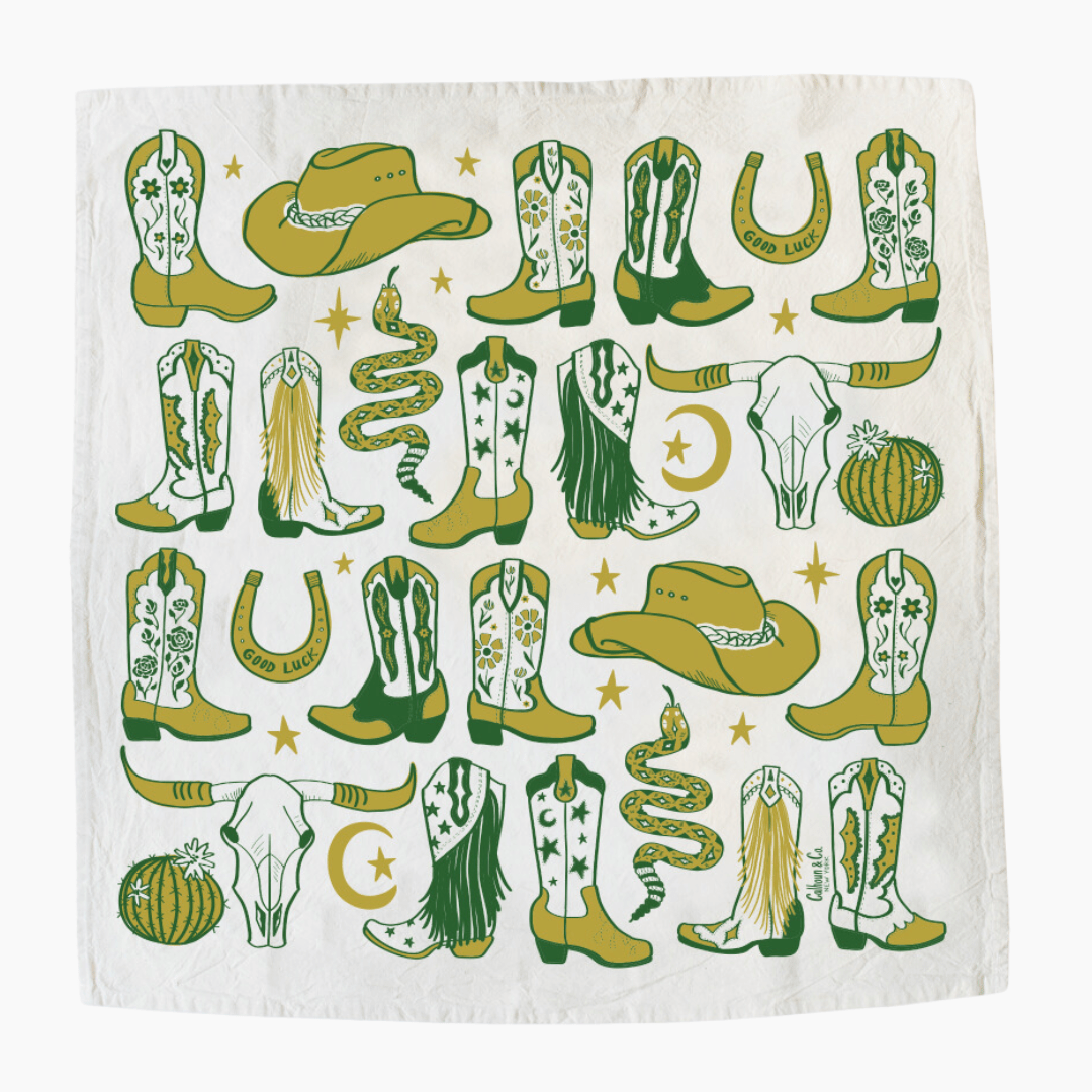 Howdy Cowgirl! Cactus Green - Calhoun & Co. Modern Love Store Glasgow