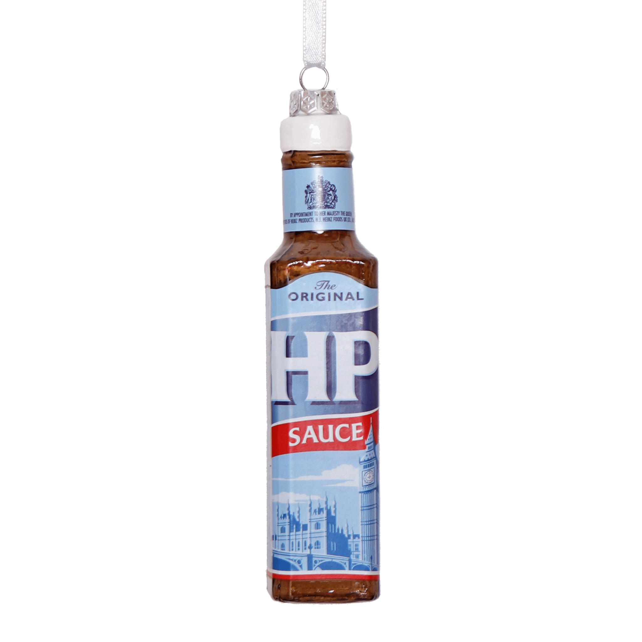 HP Sauce GlassChristmas Bauble - studio THIE Modern Love Store Glasgow