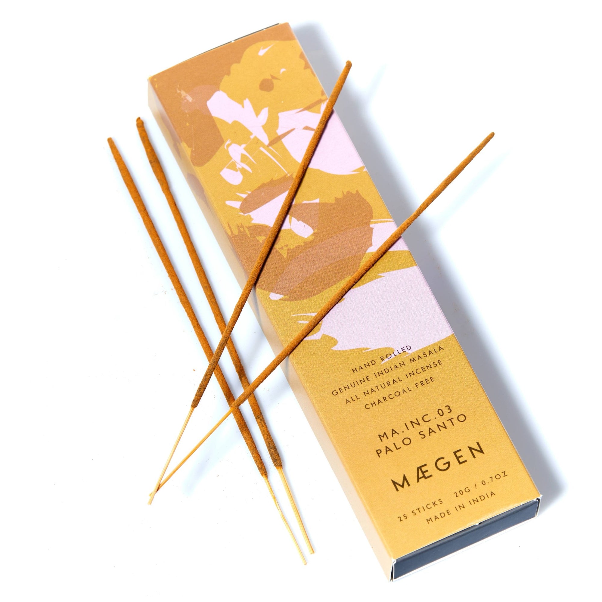 Incense Sticks - Palo Santo Genuine Indian Masala - MÆGEN Modern Love Store Glasgow