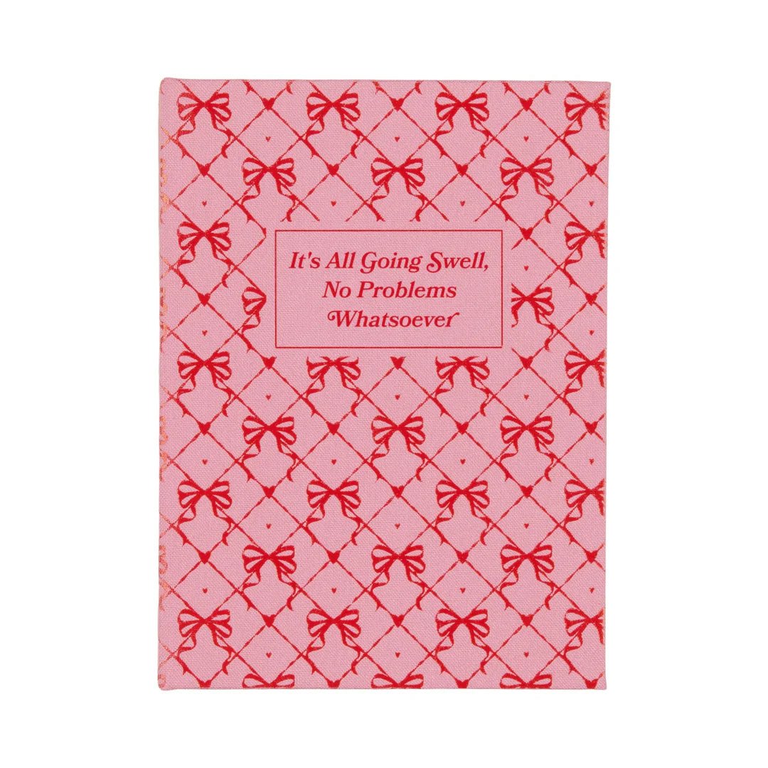 It's All Going Swell Bookstyle Notepad - Designworks Modern Love Store Glasgow