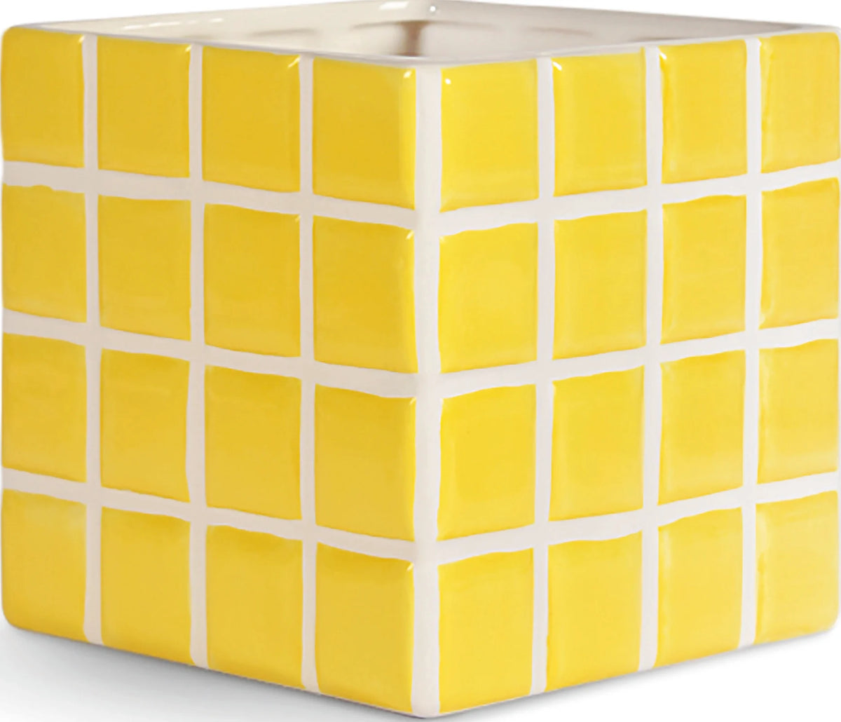 &K Amsterdam Planter Tile - Yellow