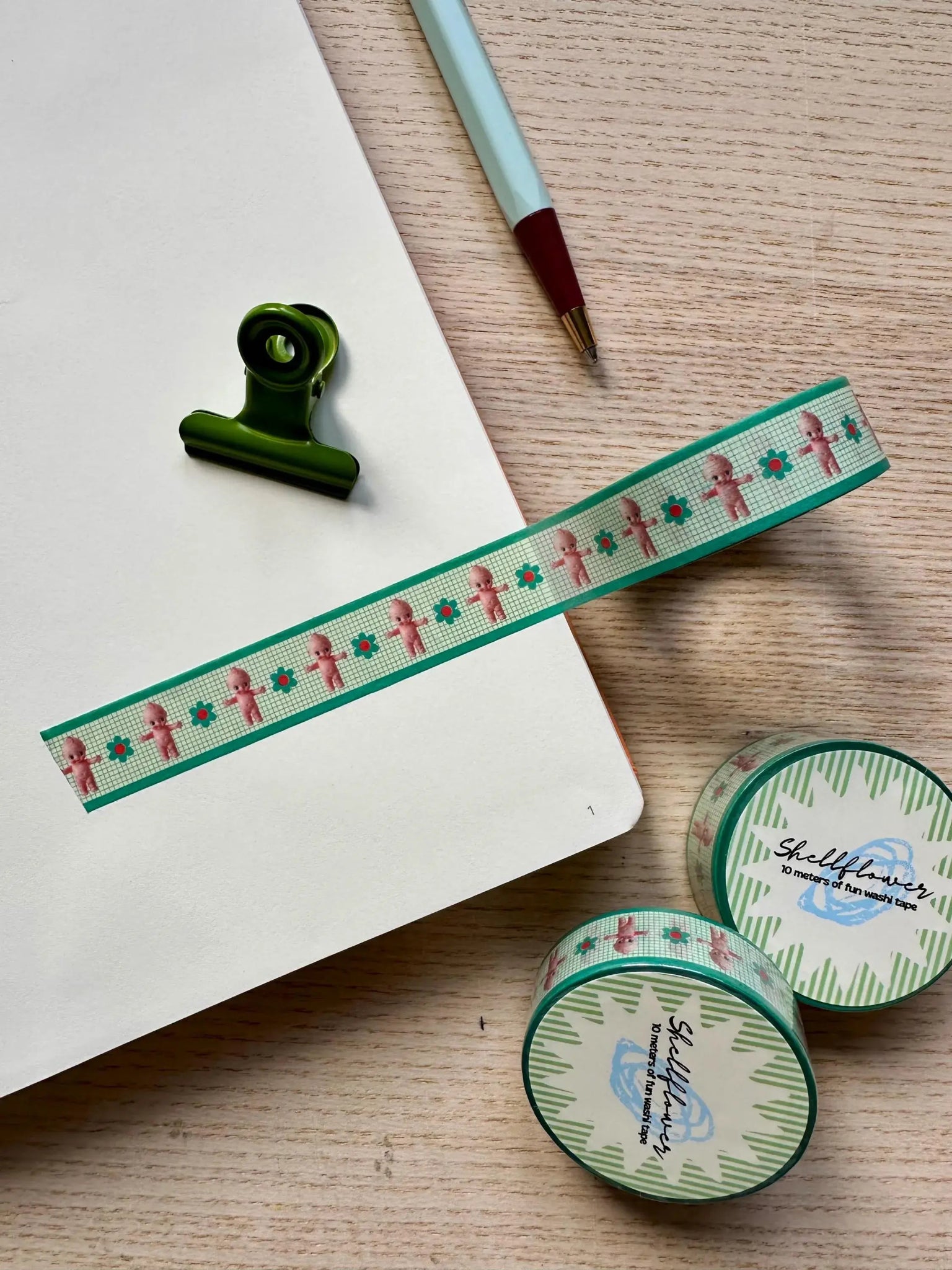Kewpie Baby Washi Tape  - Shellflower Modern Love Store Glasgow