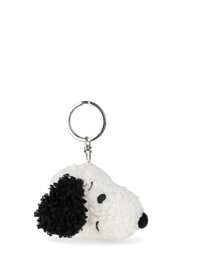 Snoopy Head Tiny Teddy Cream Keychain - keyring Bon Ton Toys Modern Love Store Glasgow