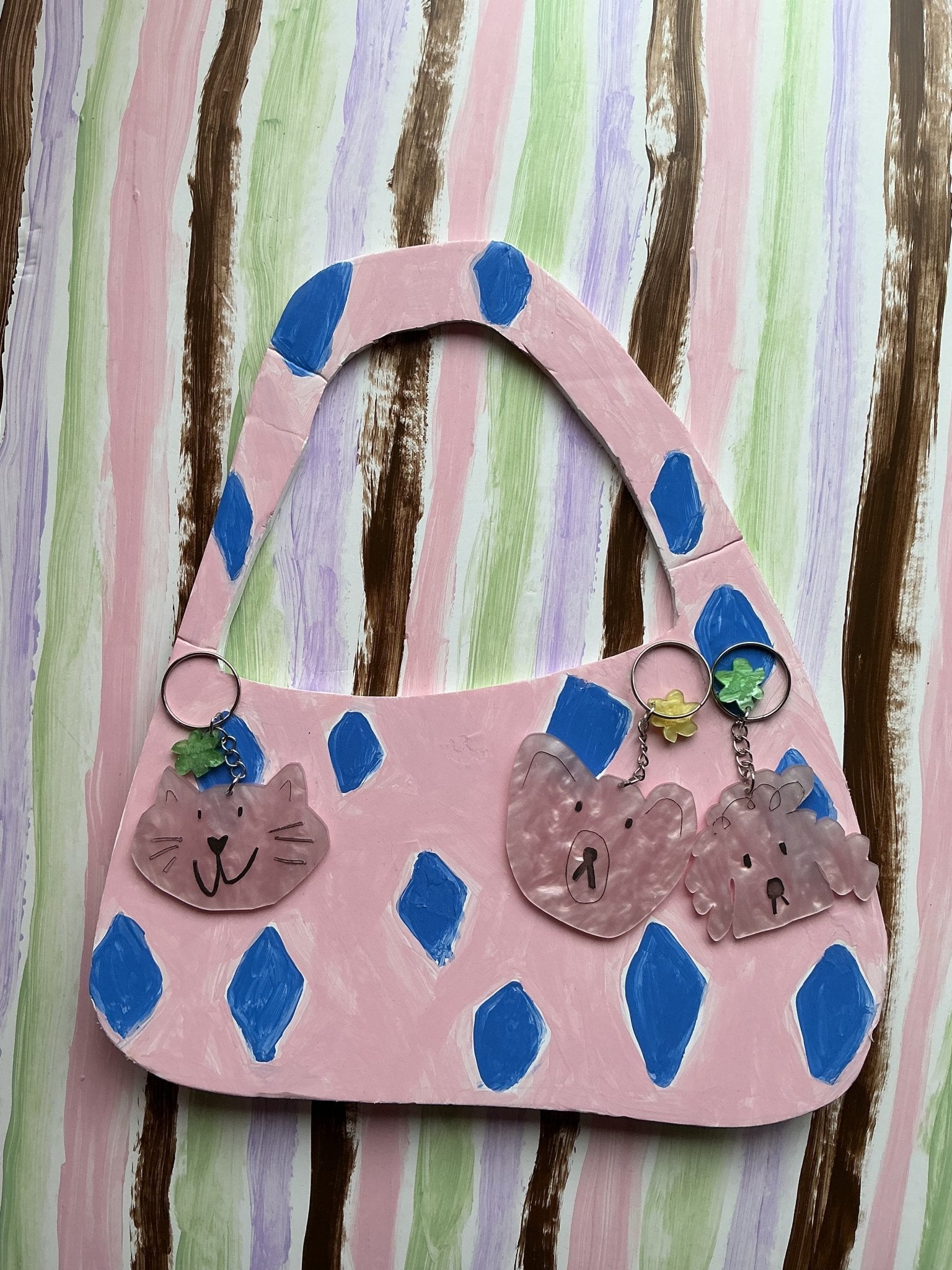 Bear Keyring - keyring Victoria Catten Modern Love Store