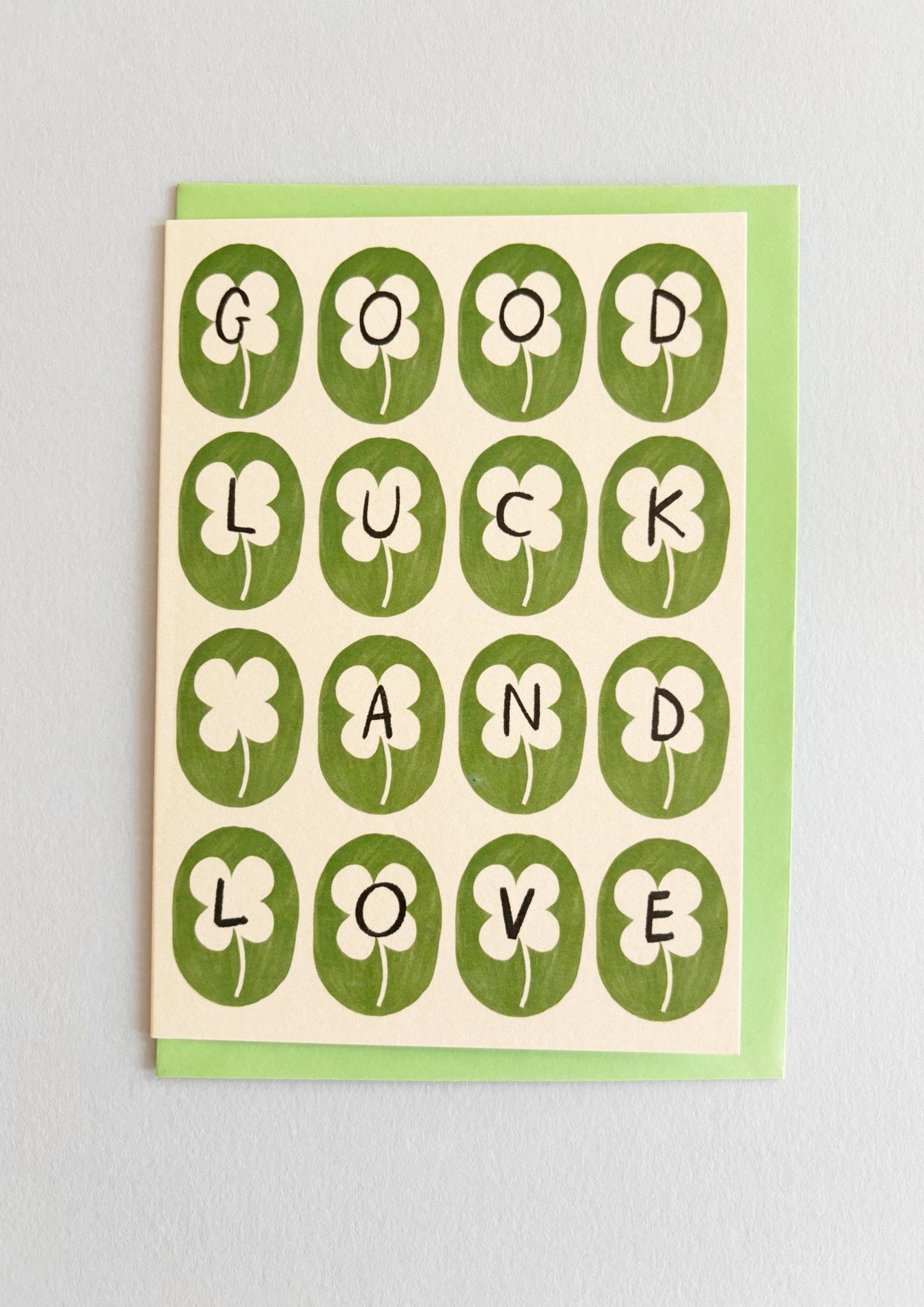 Good Luck And Love - Kitty Kenda Papergoods Modern Love Store Glasgow