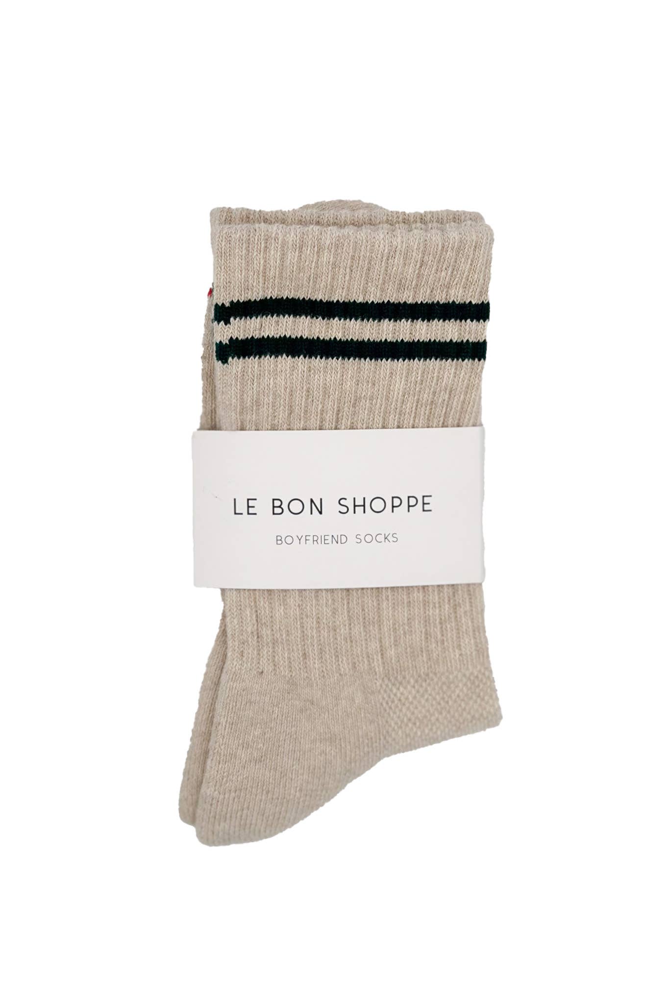 Le Bon Shoppe Boyfriend Socks: Cashew - Le Bon Shoppe Modern Love Store Glasgow