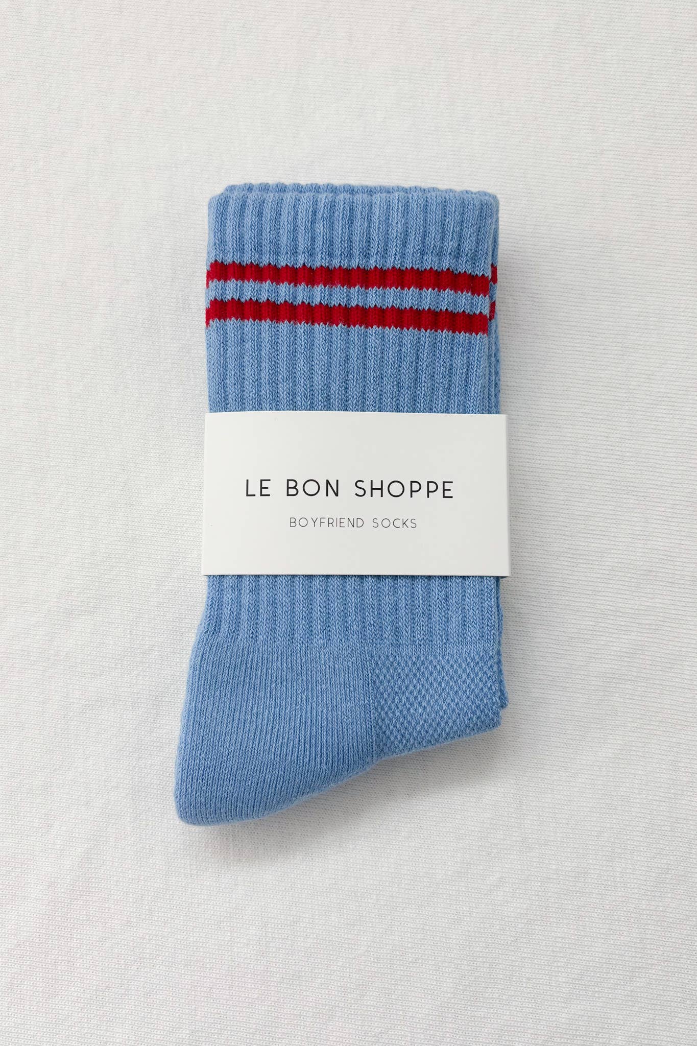 Le Bon Shoppe Boyfriend Socks: Ciel Blue - Le Bon Shoppe Modern Love Store Glasgow