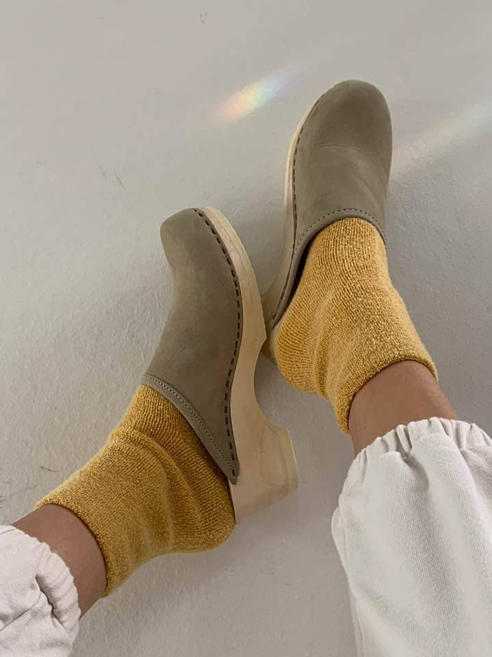 Le Bon Shoppe Cloud Socks: Honey - Le Bon Shoppe Modern Love Store Glasgow