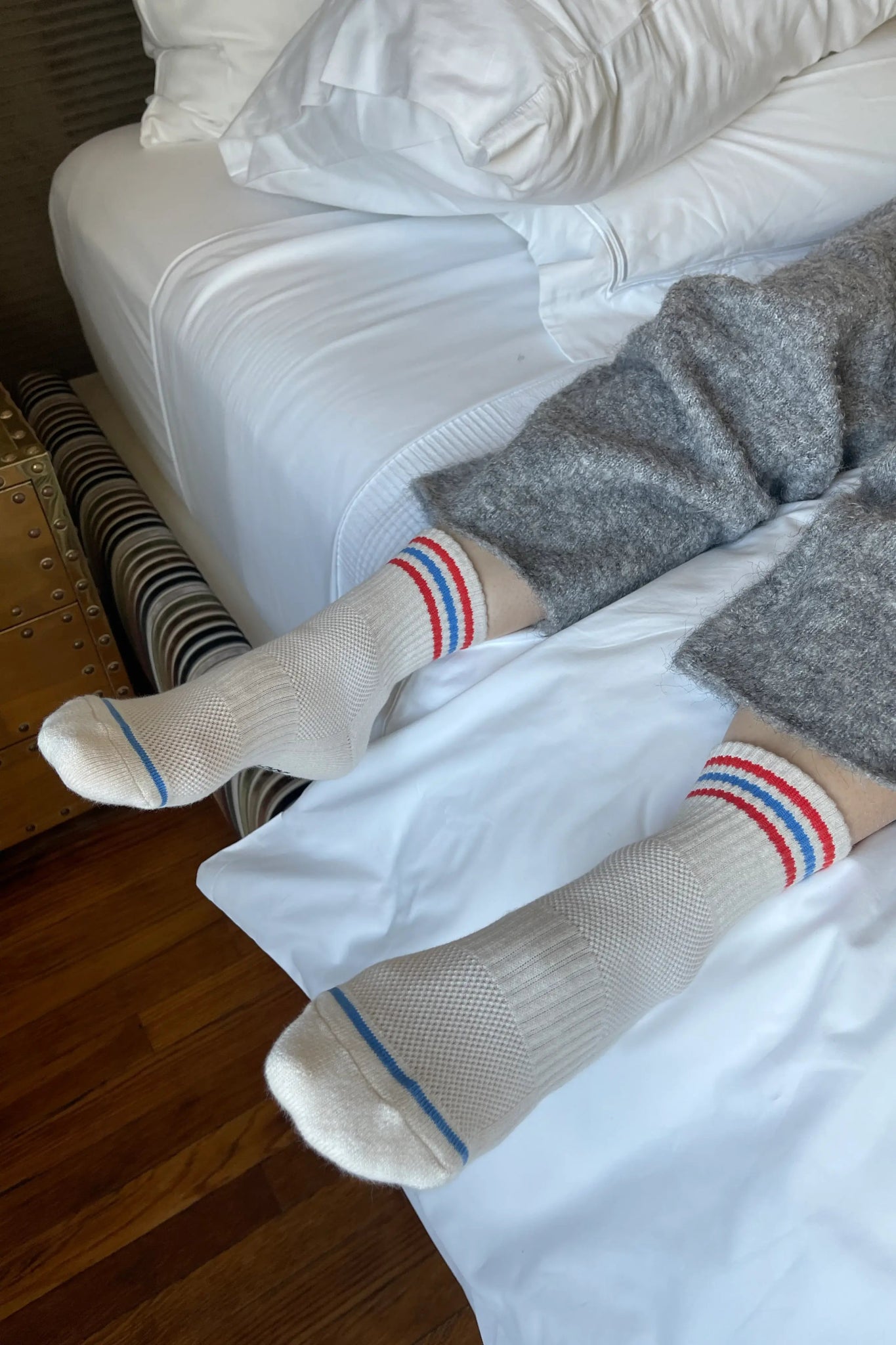 Le Bon Shoppe Girlfriend Socks: Parisian Blue - Modern Love Store Glasgow