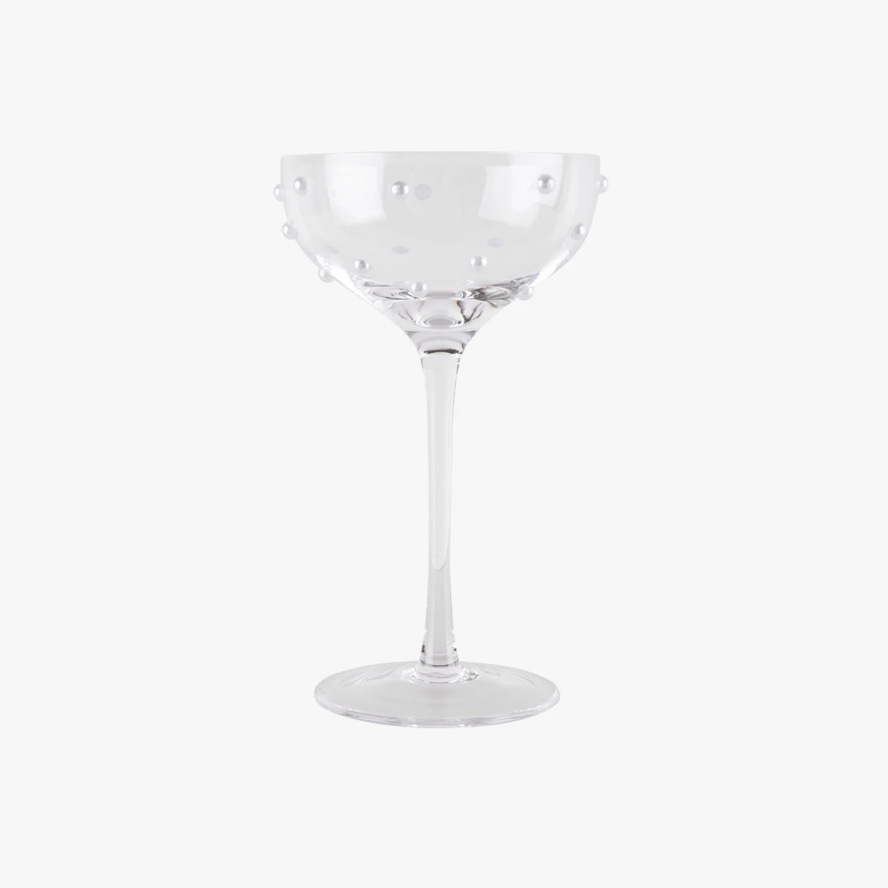 Pearl Coupe Clear glassware 