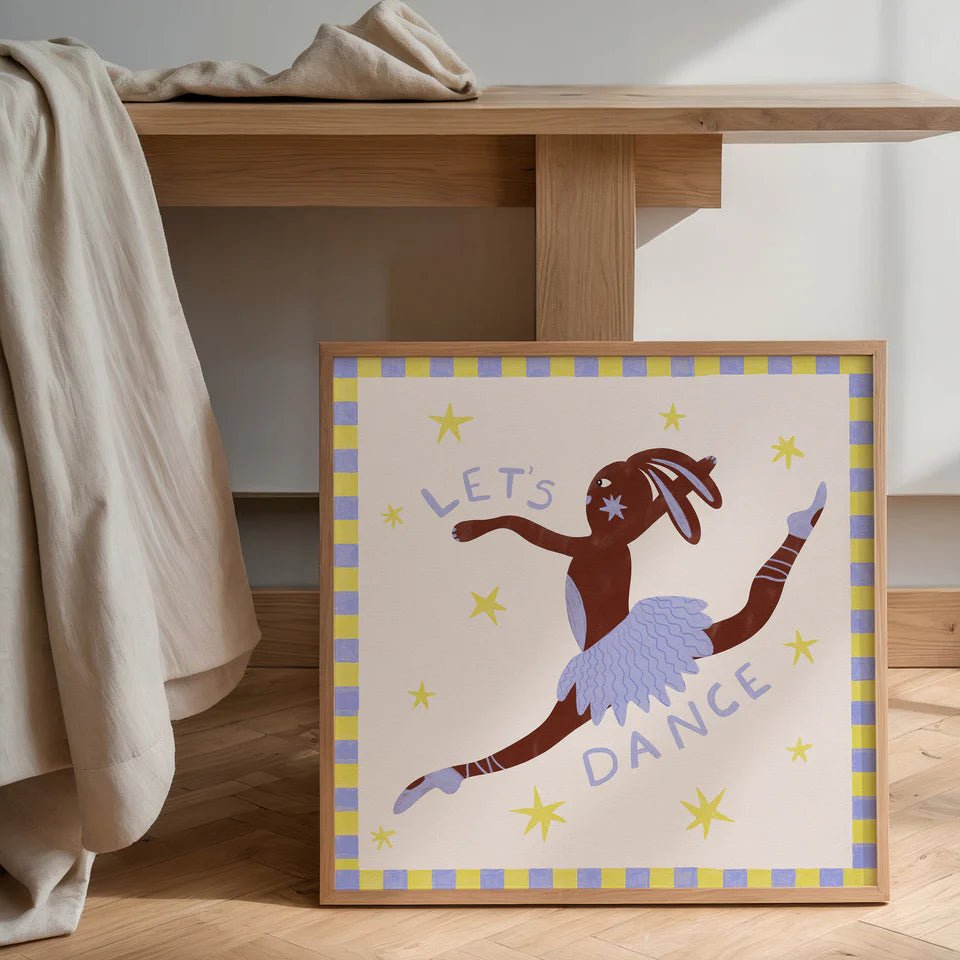 Let's Dance Print - Proper Good Modern Love Store Glasgow