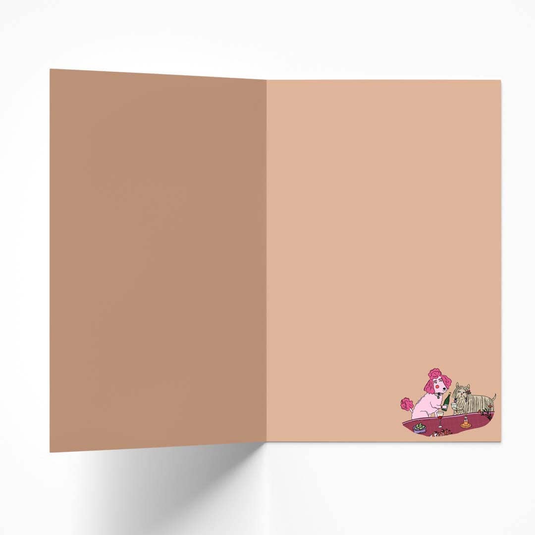 Let's drink wine and talk shit - Eat the Moon Modern Love Store Glasgow