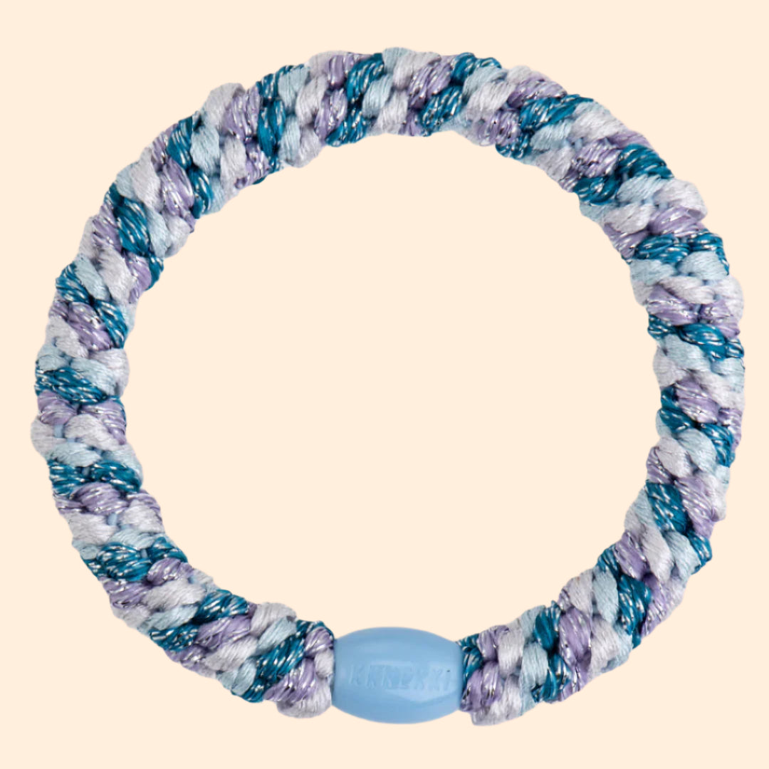 KKnekki Hair Bobble Mix Lilac Blue Glitter